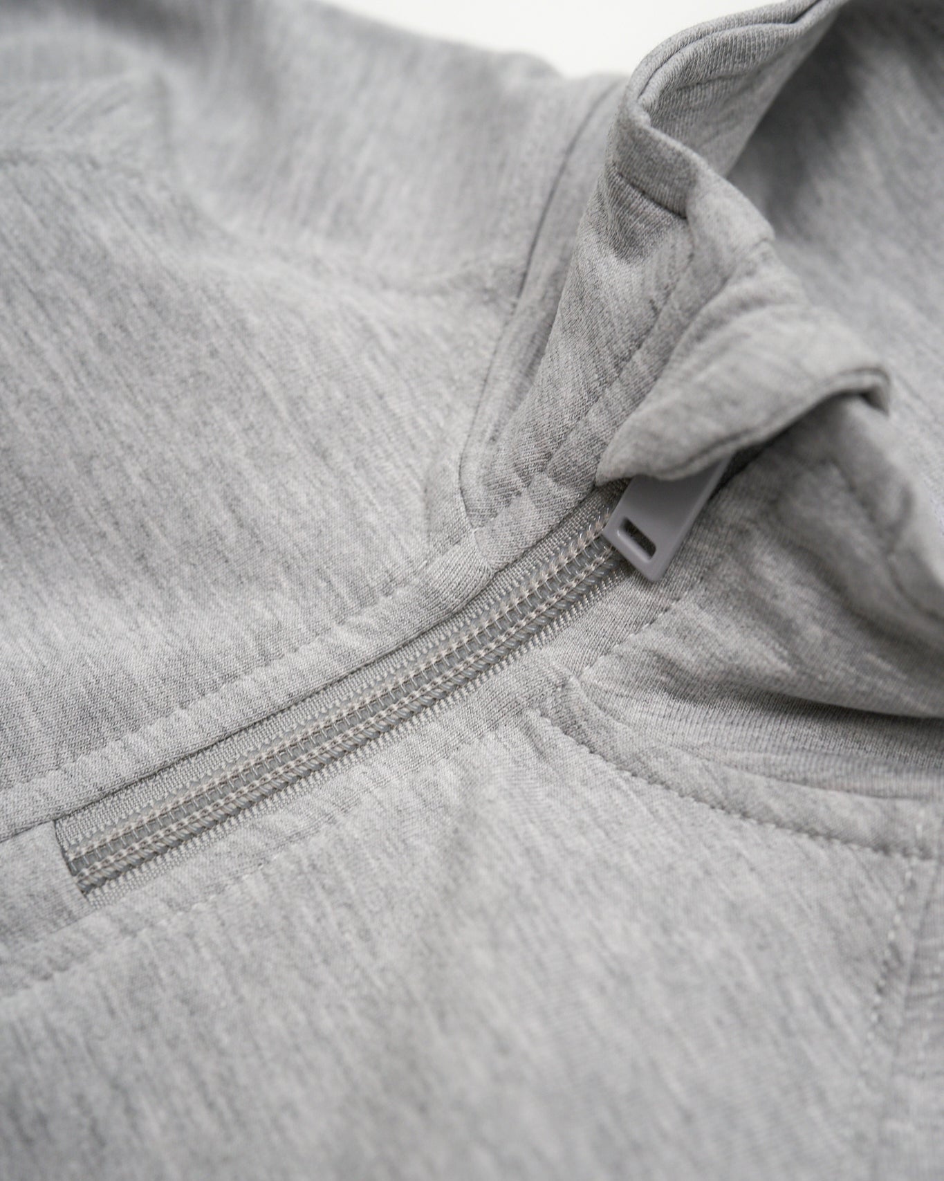 Quarter Zip Pullover - Grey - Little Bipsy