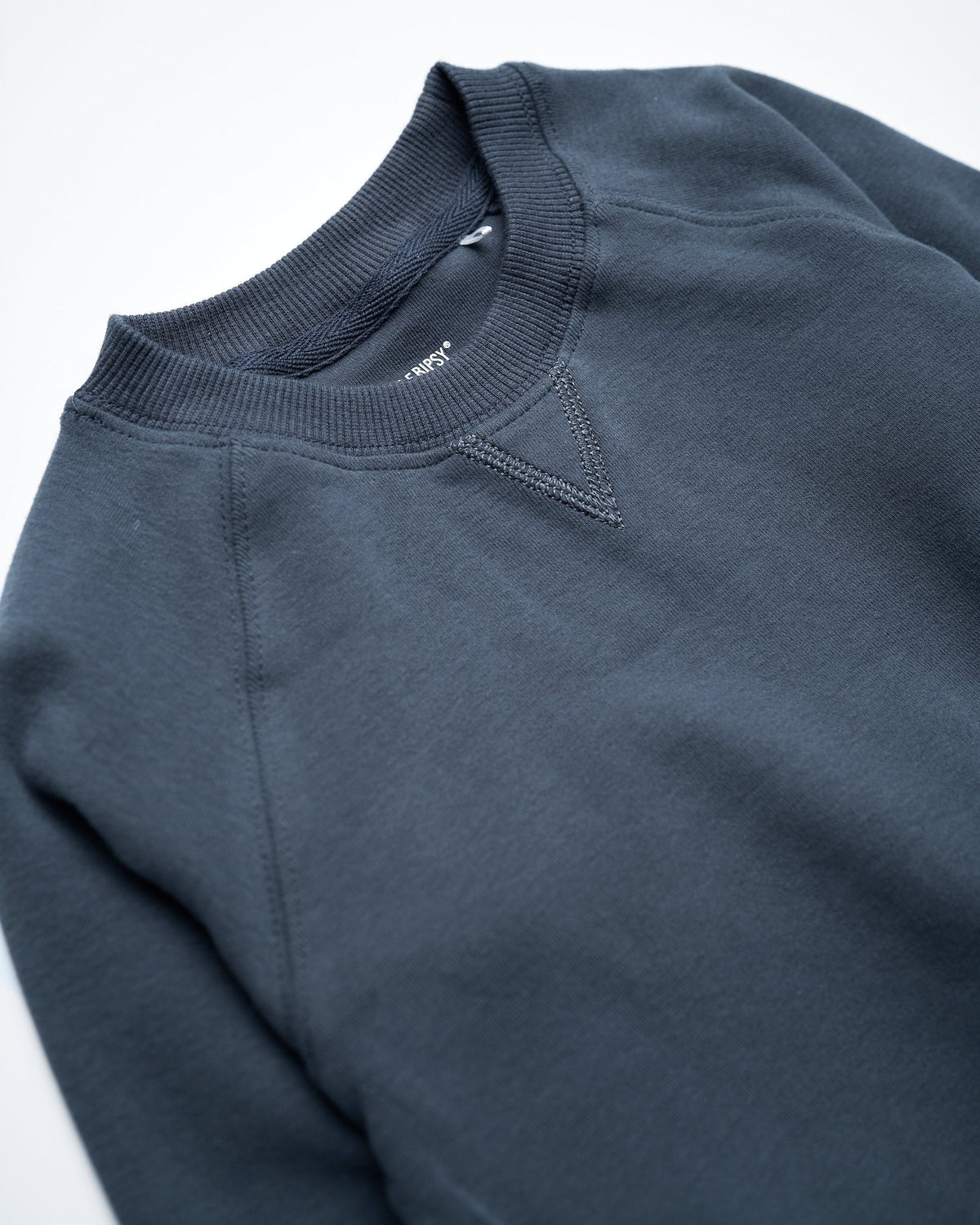 Raglan Crewneck - Blue - Little Bipsy