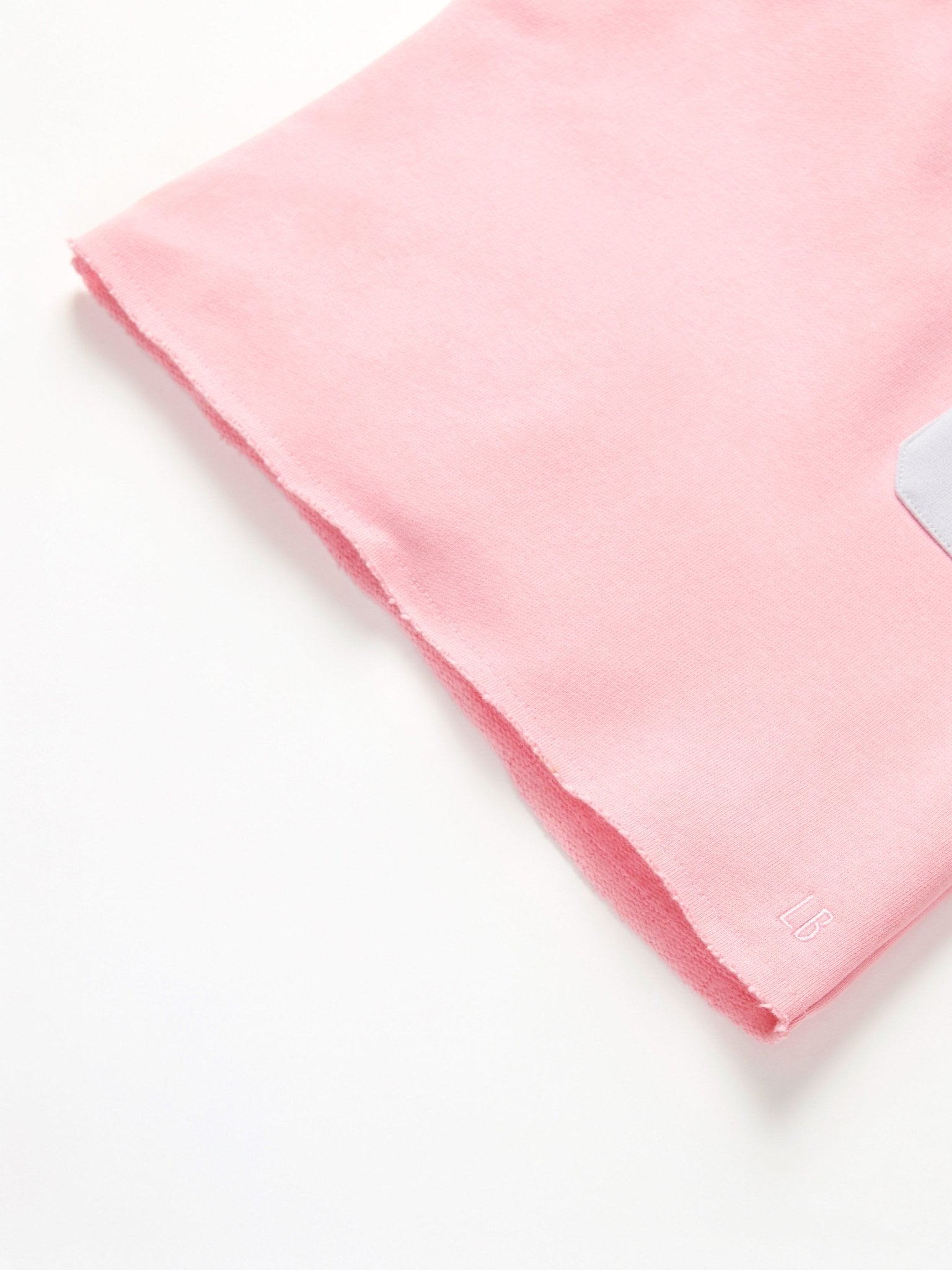 Raw Edge Elevated Crewneck - Rose - Little Bipsy