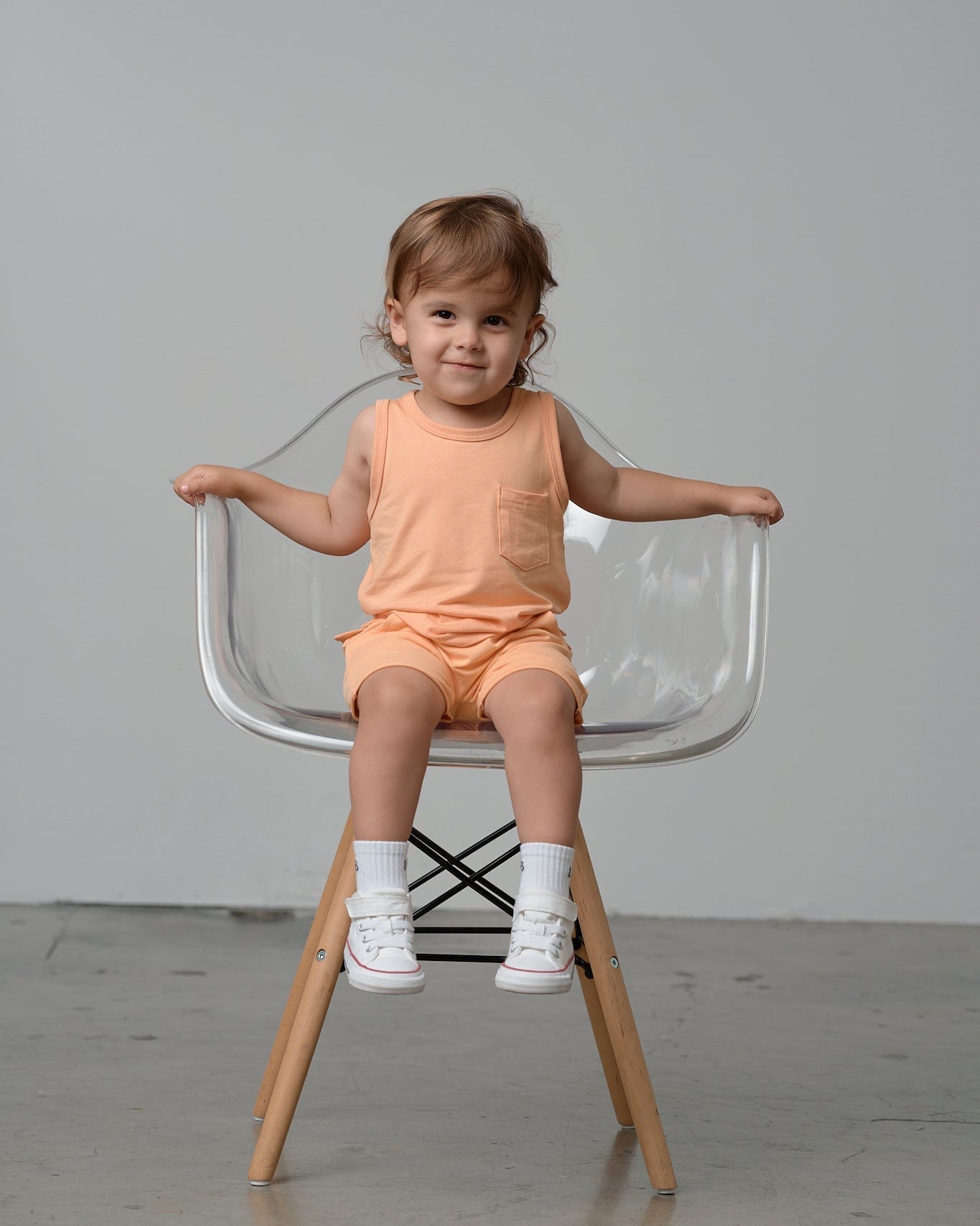 Raw Edge Harem Short - Melon - Little Bipsy