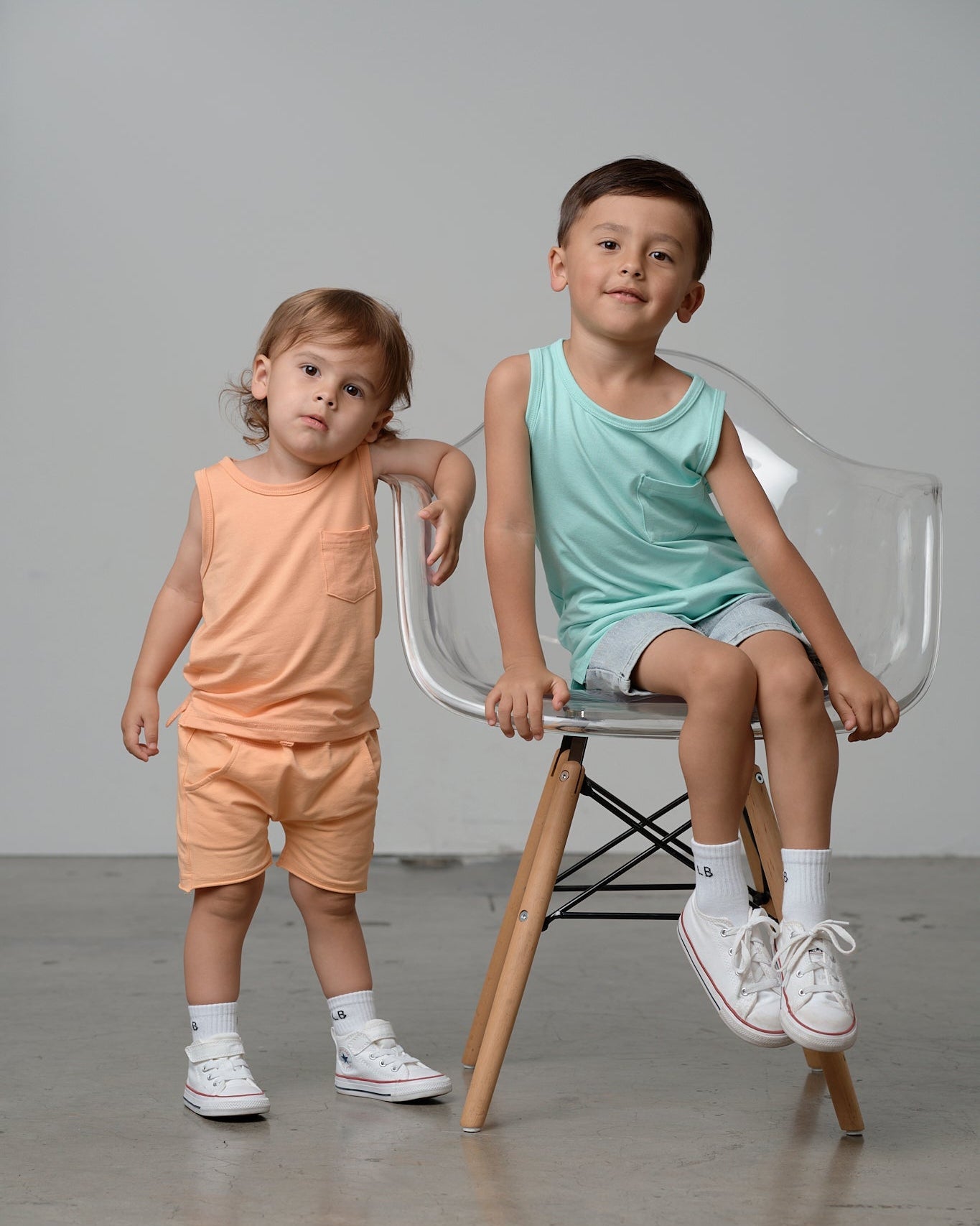 Raw Edge Harem Short - Melon - Little Bipsy