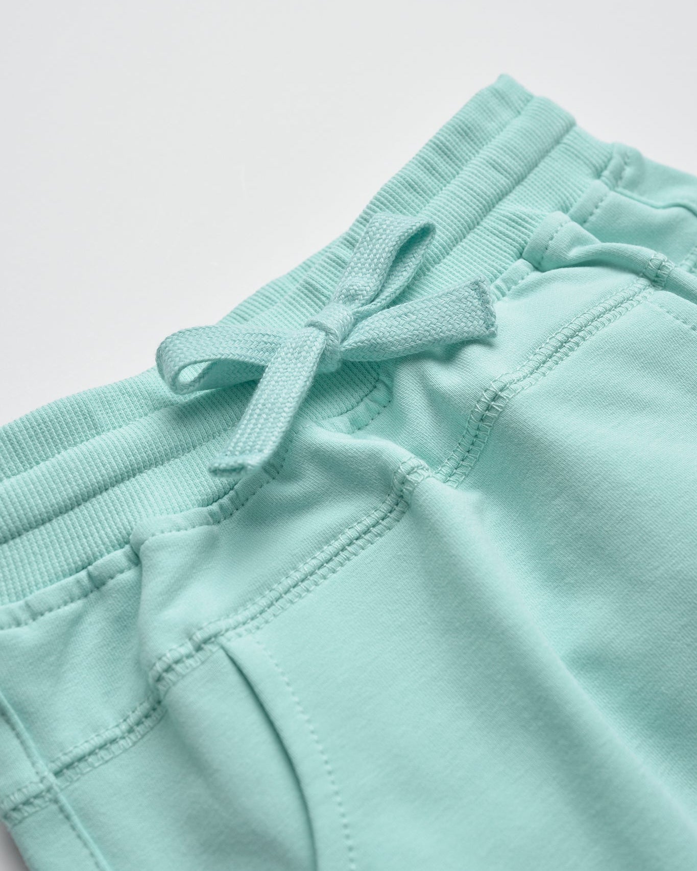 Raw Edge Harem Short - Mint - Little Bipsy