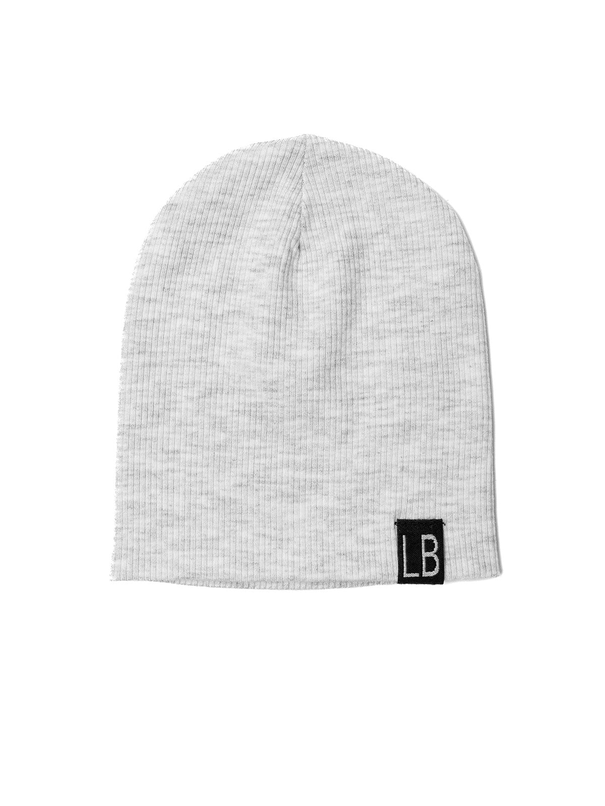 Ribbed Beanie - Grey - Little Bipsy