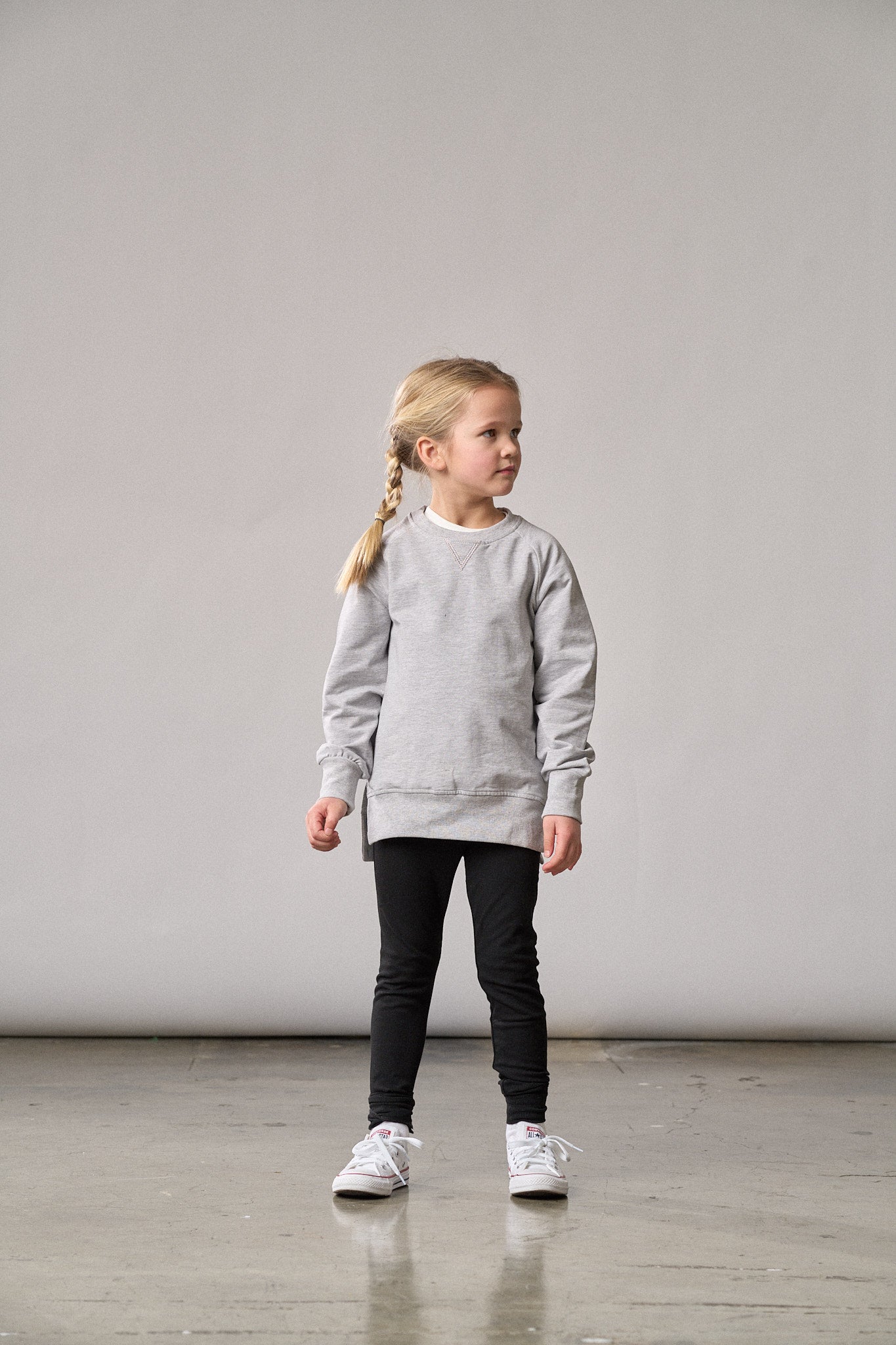 Ribbed Legging - Black - Little Bipsy