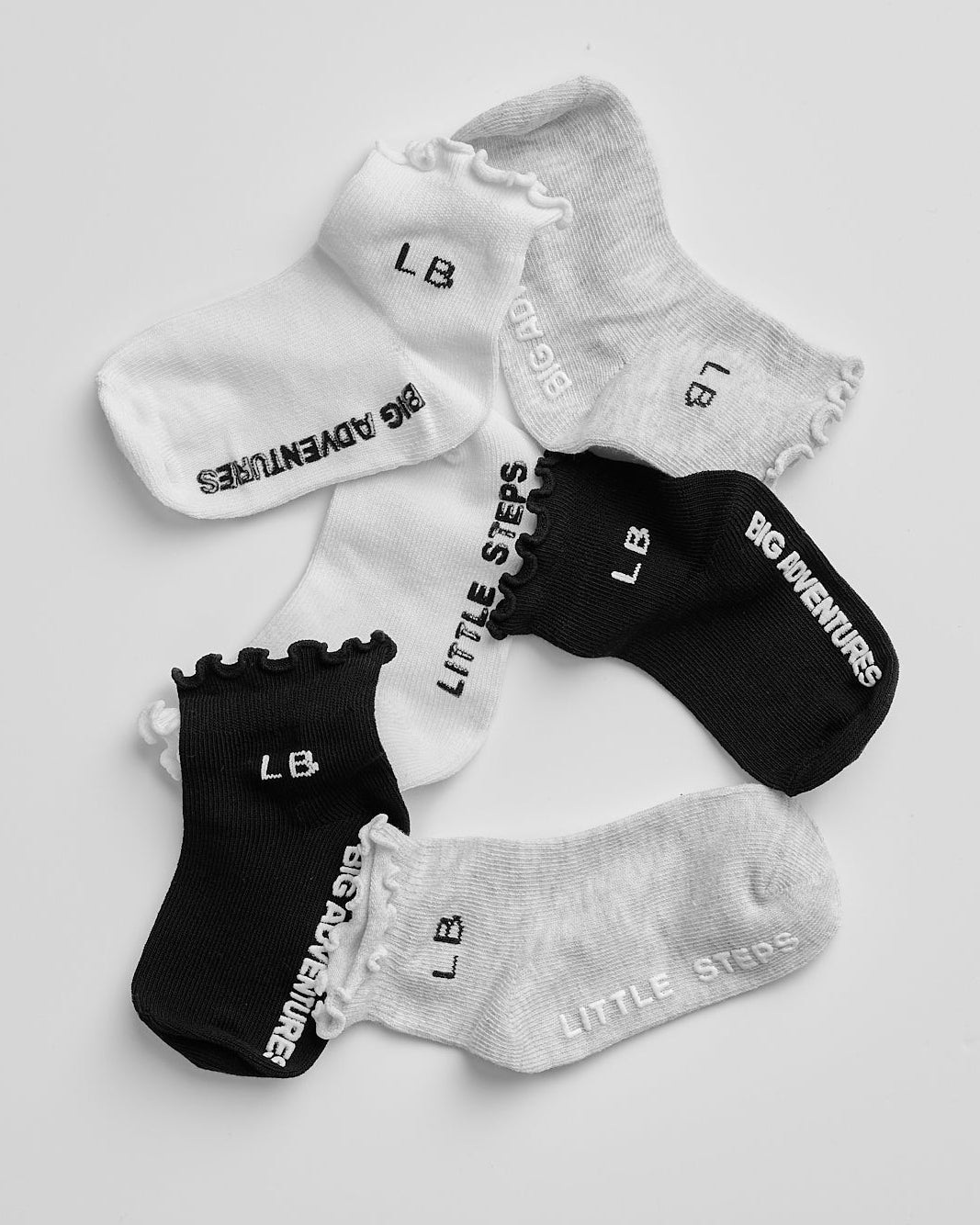 Ruffle Sock 3 - Pack - Mix - Little Bipsy