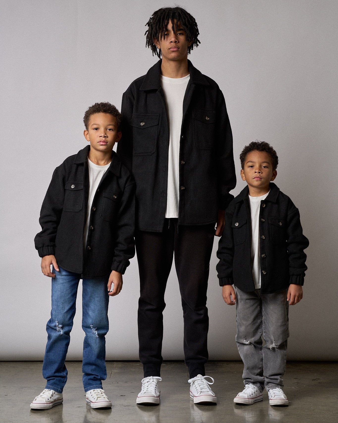 Shacket - Black - Little Bipsy