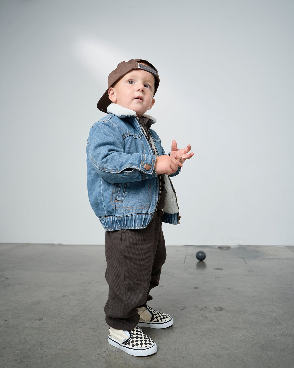Sherpa Denim Jacket - Little Bipsy