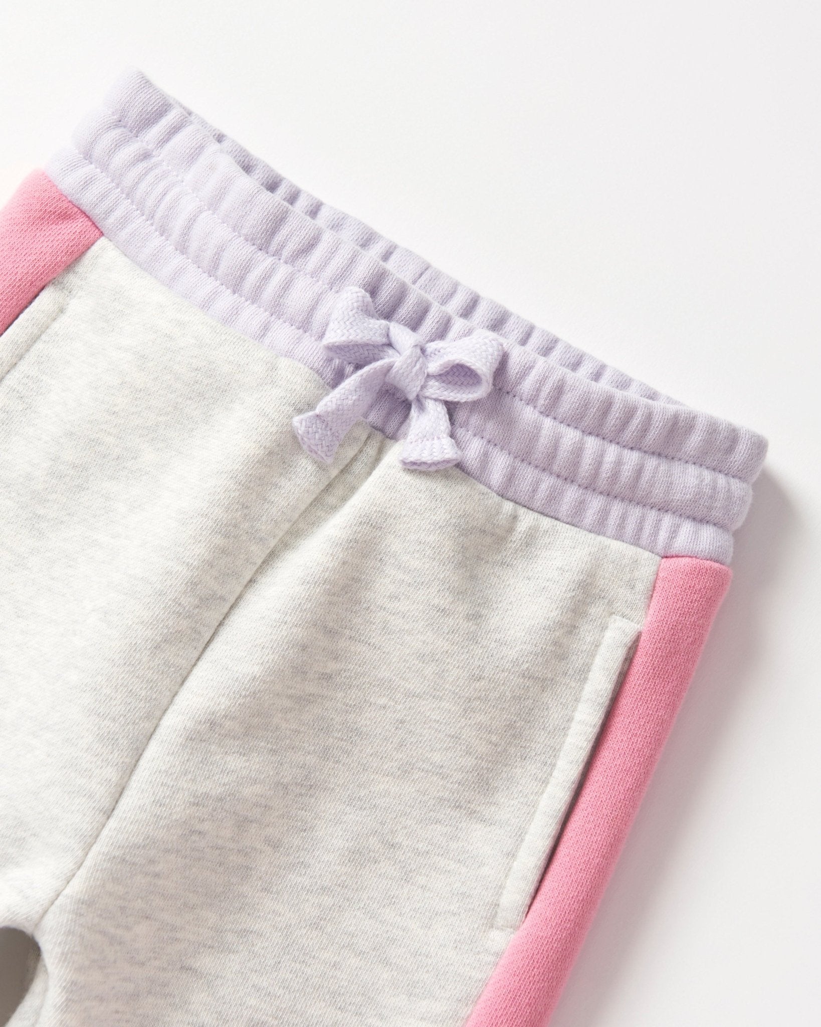 Side Stripe Jogger - Rose - Little Bipsy