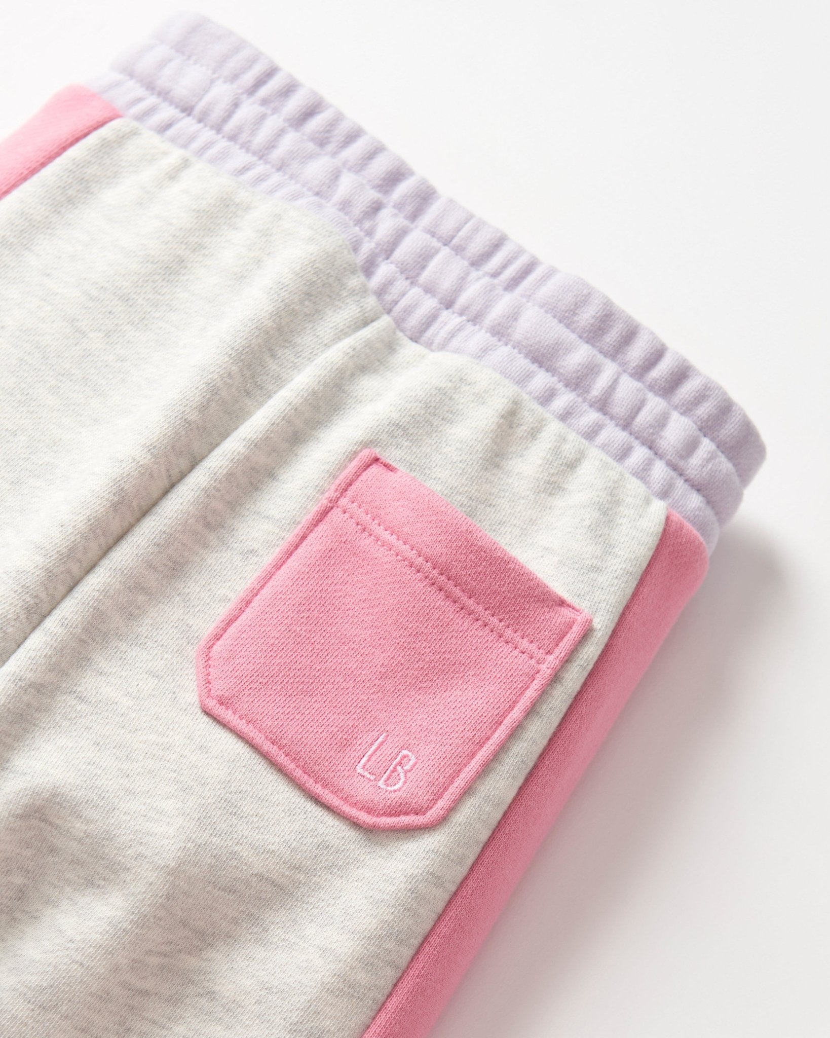 Side Stripe Jogger - Rose - Little Bipsy
