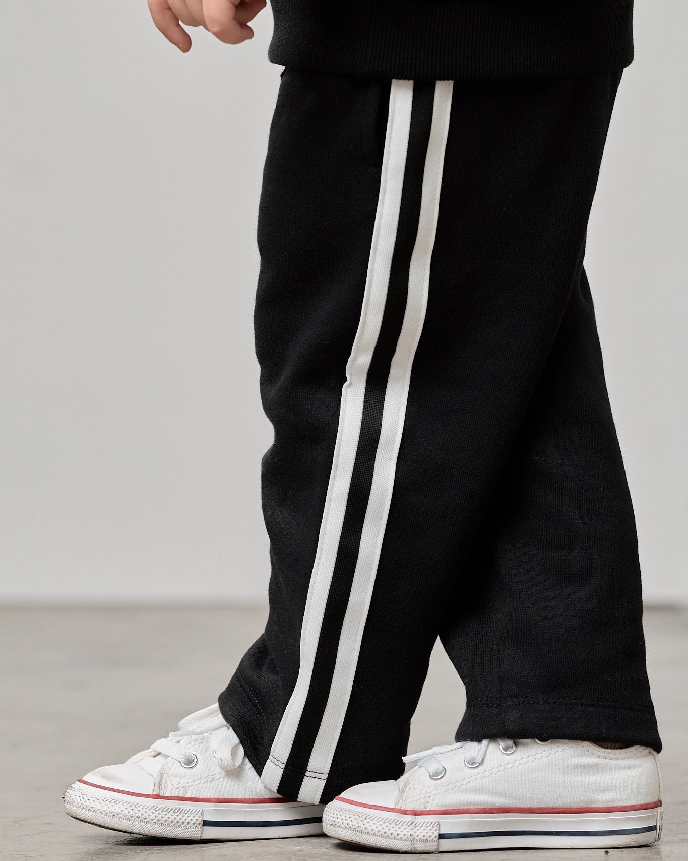 Side Trim Pant - Black - Little Bipsy