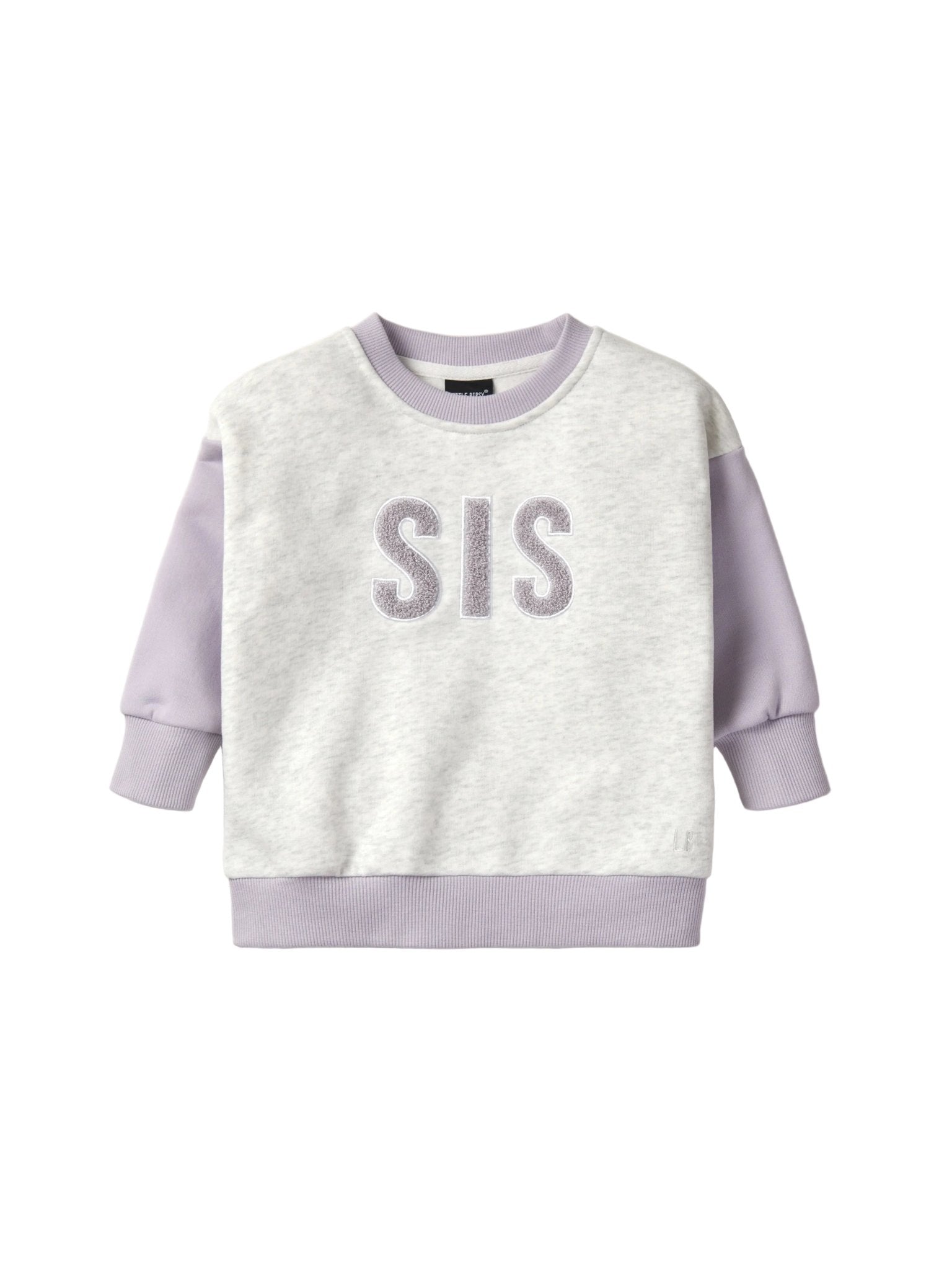 Sis Elevated Crewneck - Lilac - Little Bipsy