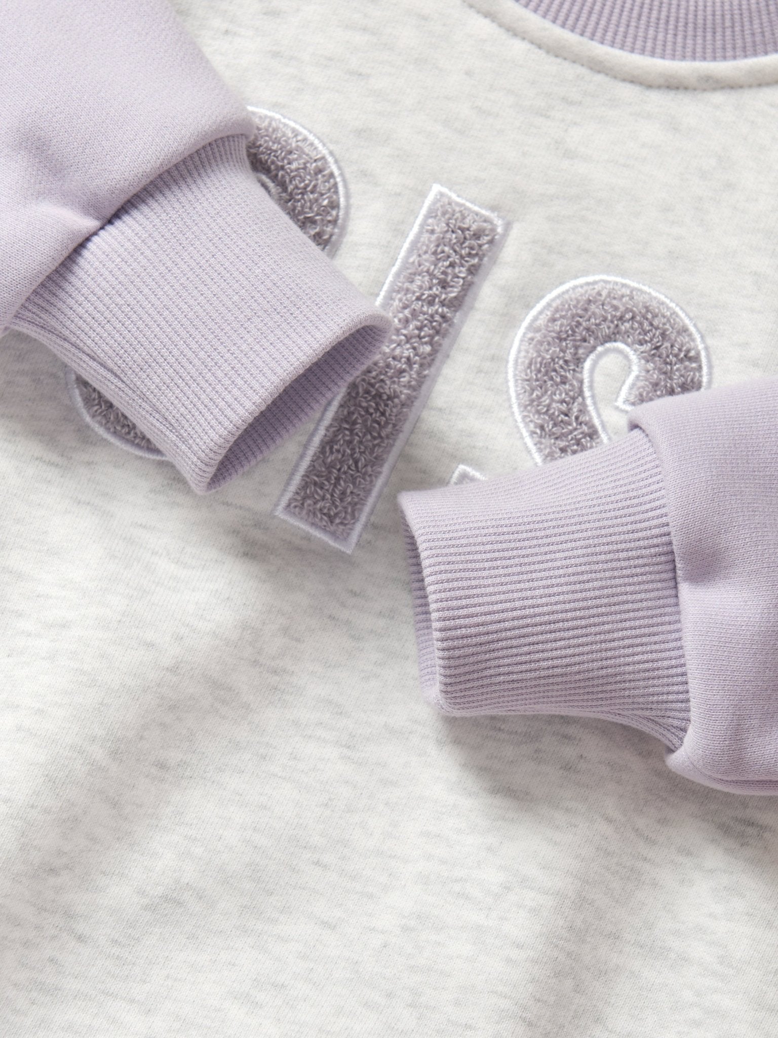 Sis Elevated Crewneck - Lilac - Little Bipsy