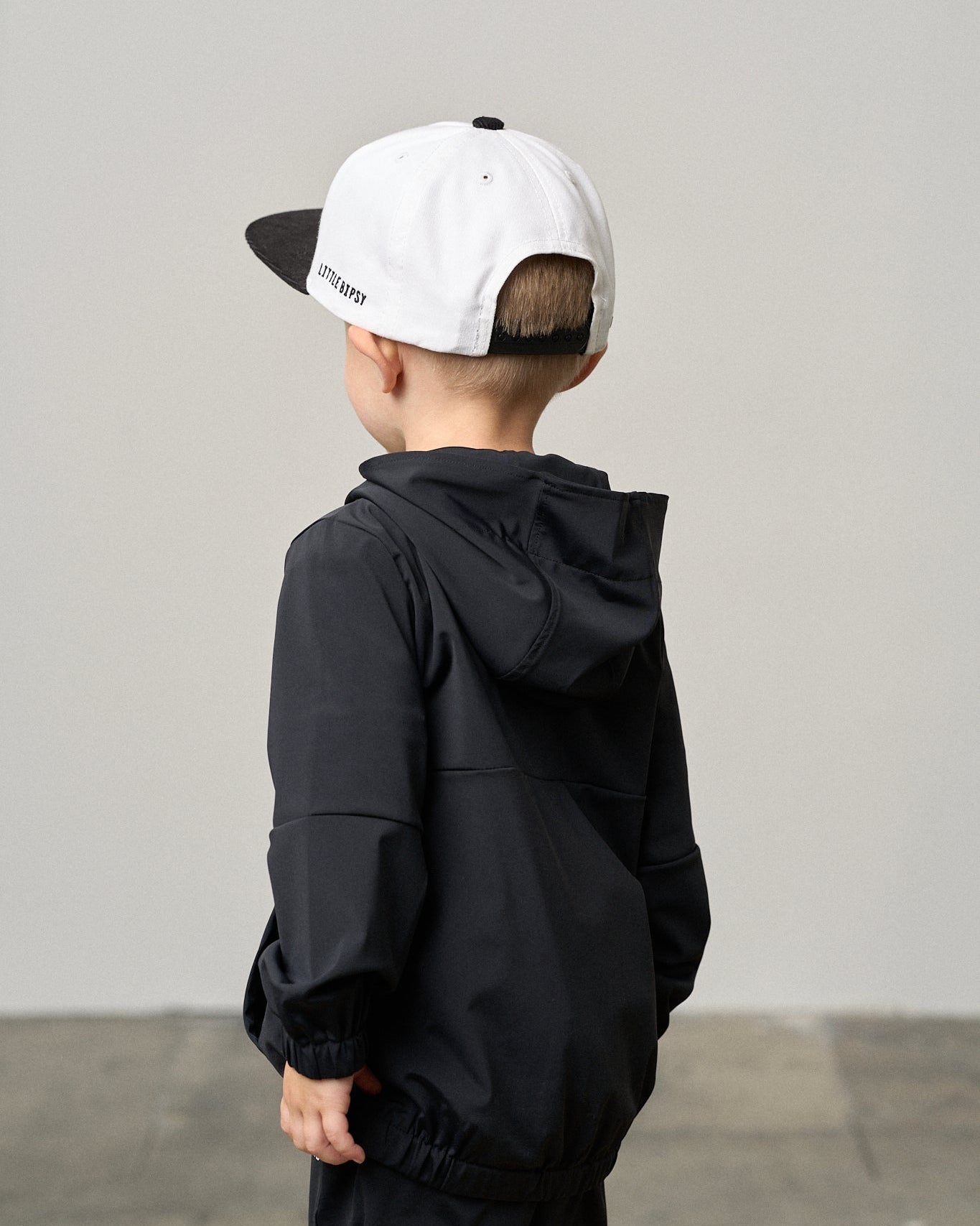 Snapback Hat - White - Little Bipsy