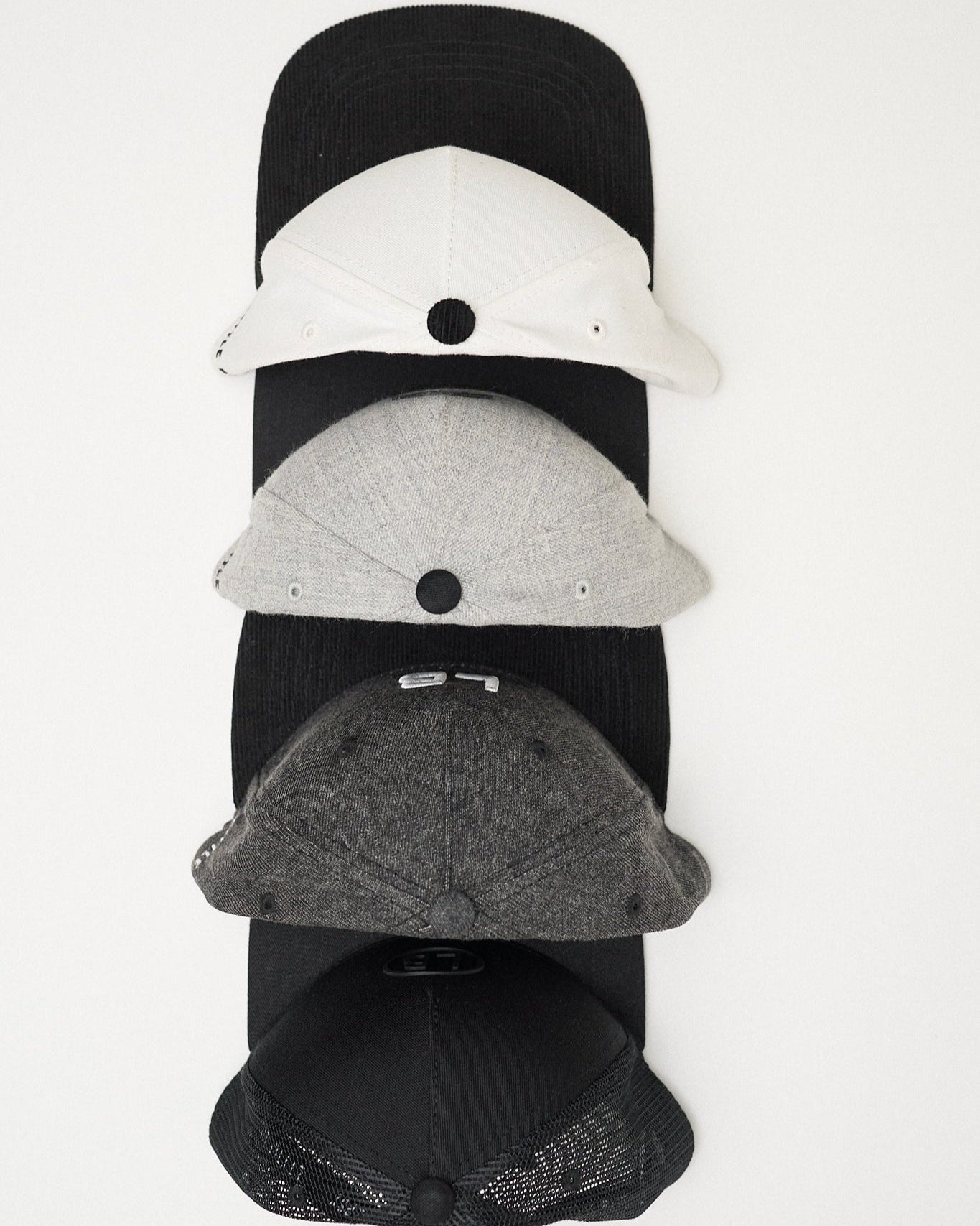 Snapback Hat - White - Little Bipsy