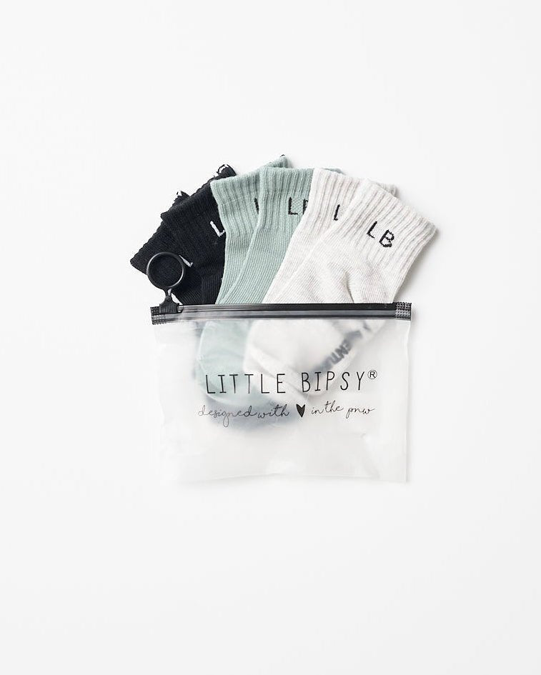 Sock 3 - Pack - Agave Mix - Little Bipsy