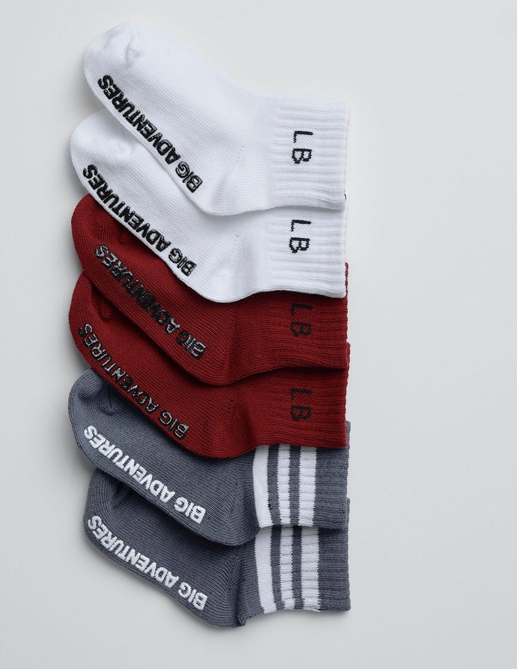 Sock 3 - Pack - USA Mix - Little Bipsy