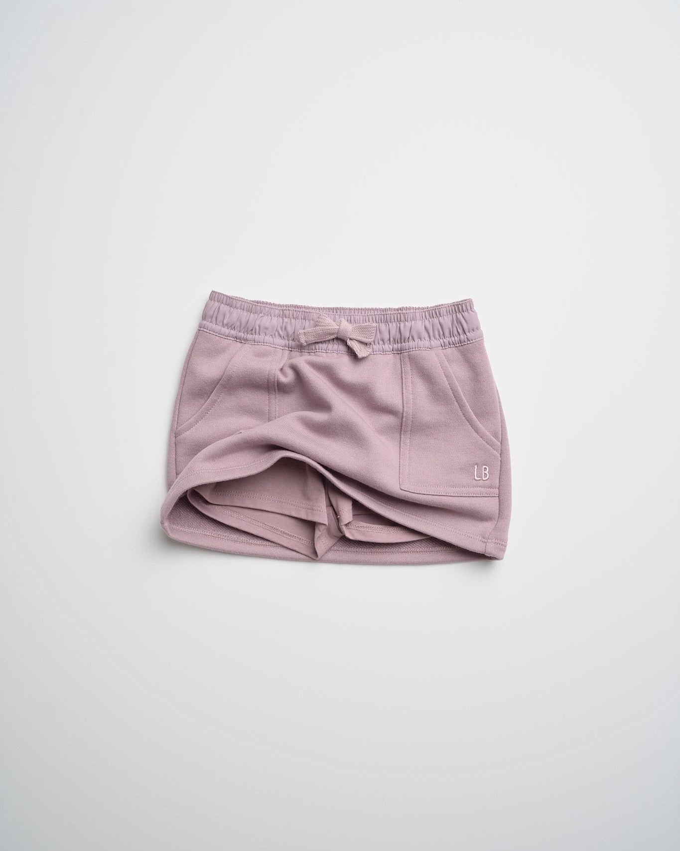 Stitch Pocket Skort - Dusty Purple - Little Bipsy