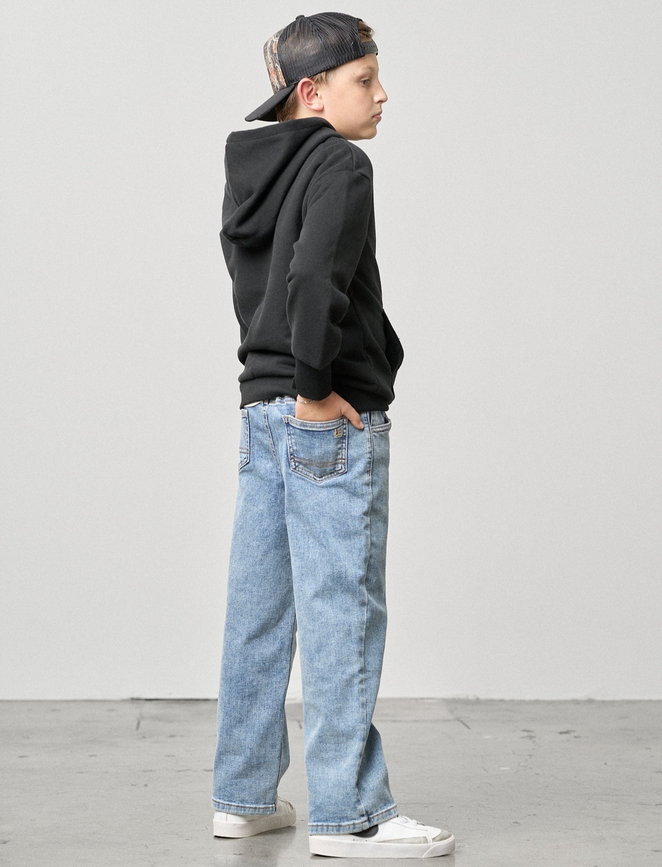Straight Leg Denim - Little Bipsy