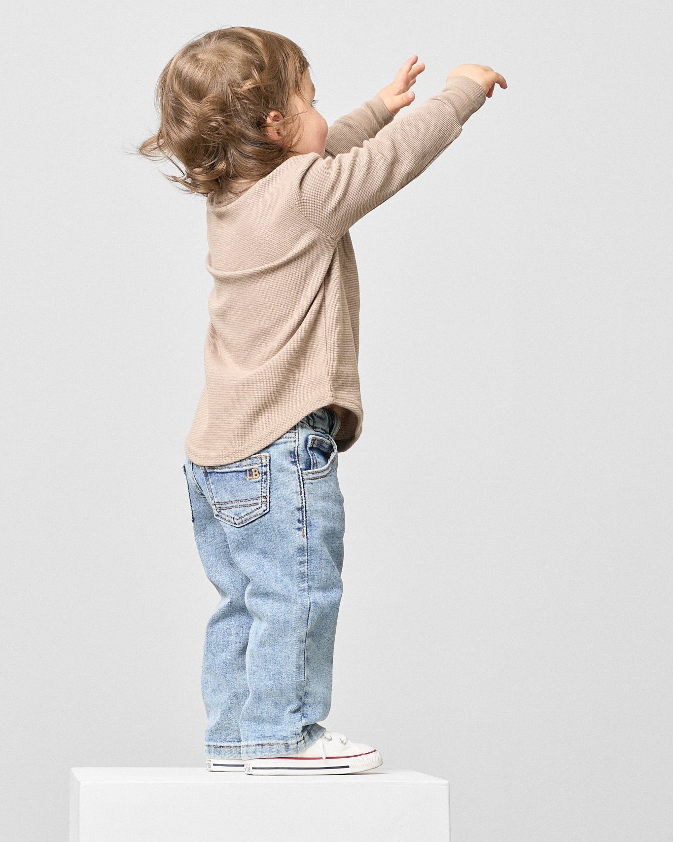 Straight Leg Denim - Little Bipsy