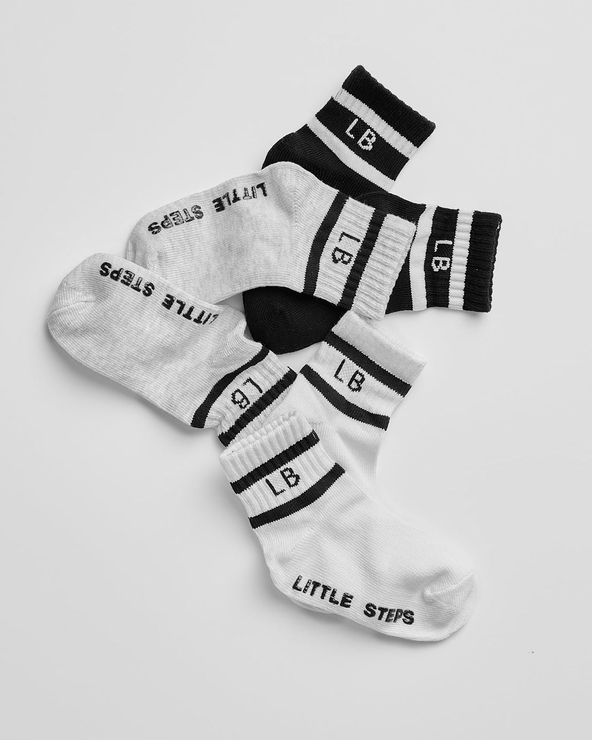 Stripe Sock 3 - Pack - Mix - Little Bipsy