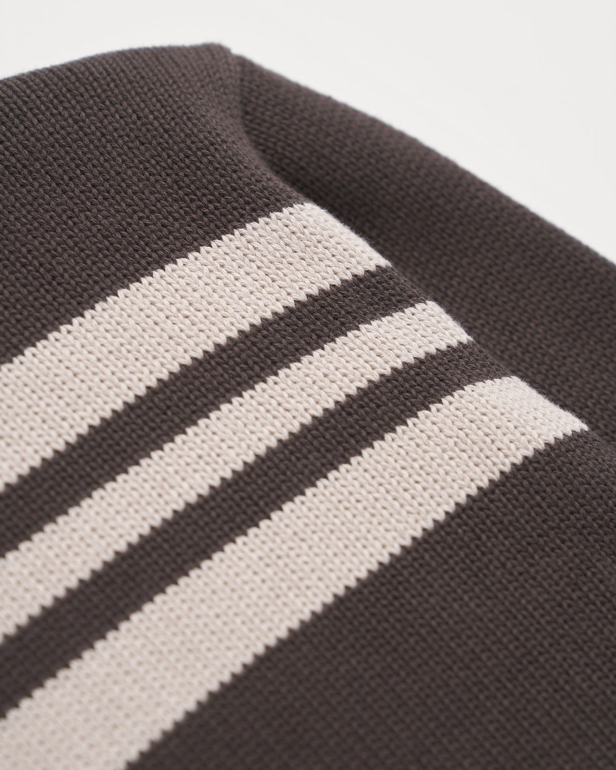 Striped Knit Sweater - Brown - Little Bipsy