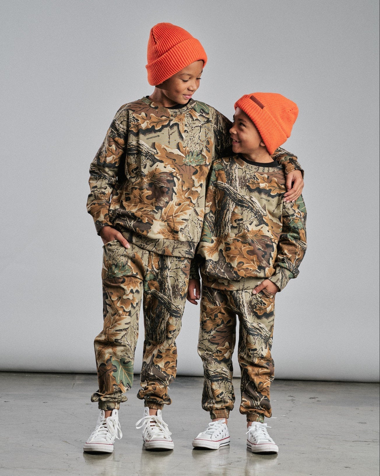 s*♪様 サーティーツーFATGUEPANTS BROWN/CAMO Lサイズ Camo Sweatpant