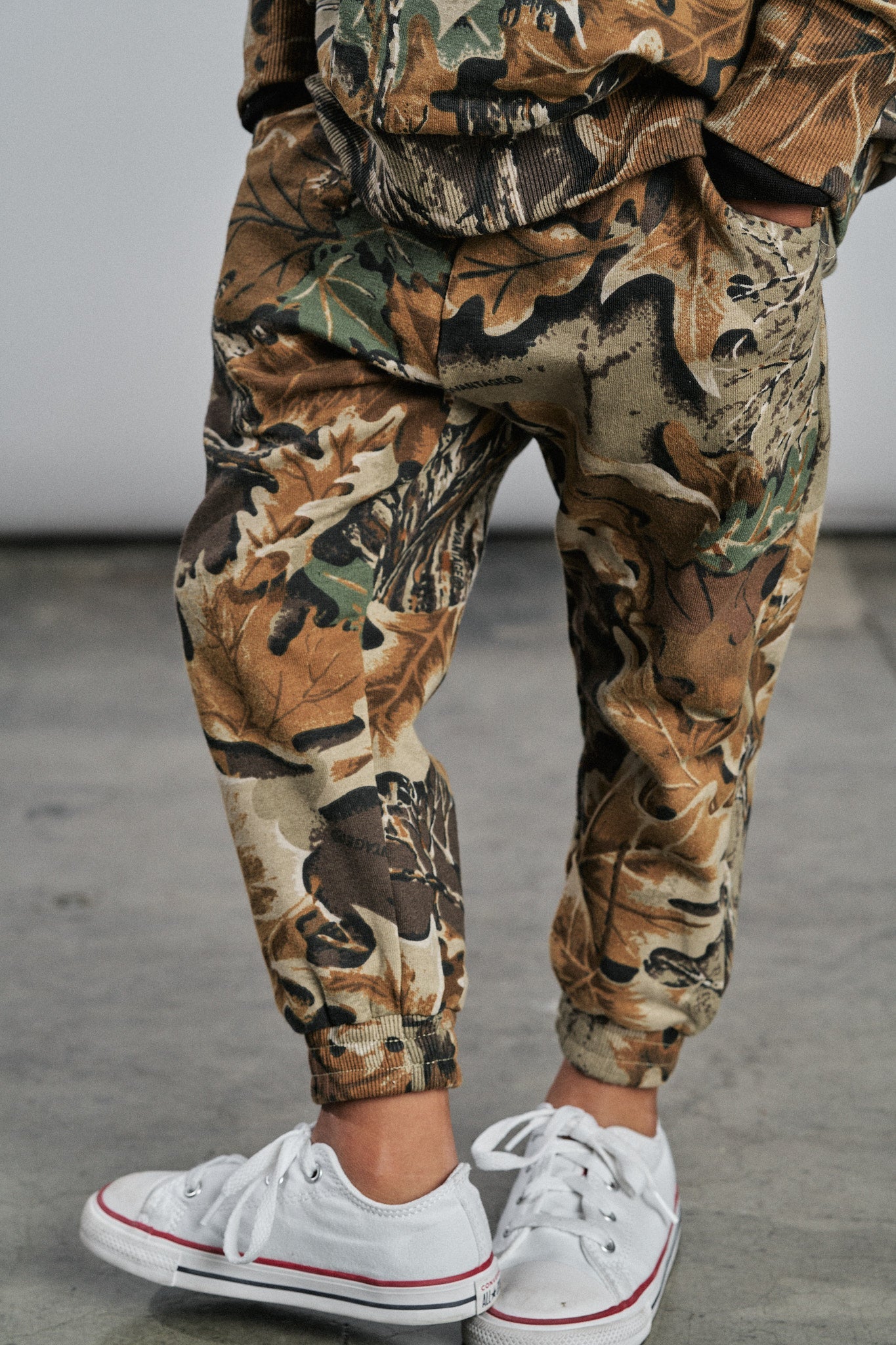 Kids Realtree Camo Leaf Sweatpant - Little Bipsy