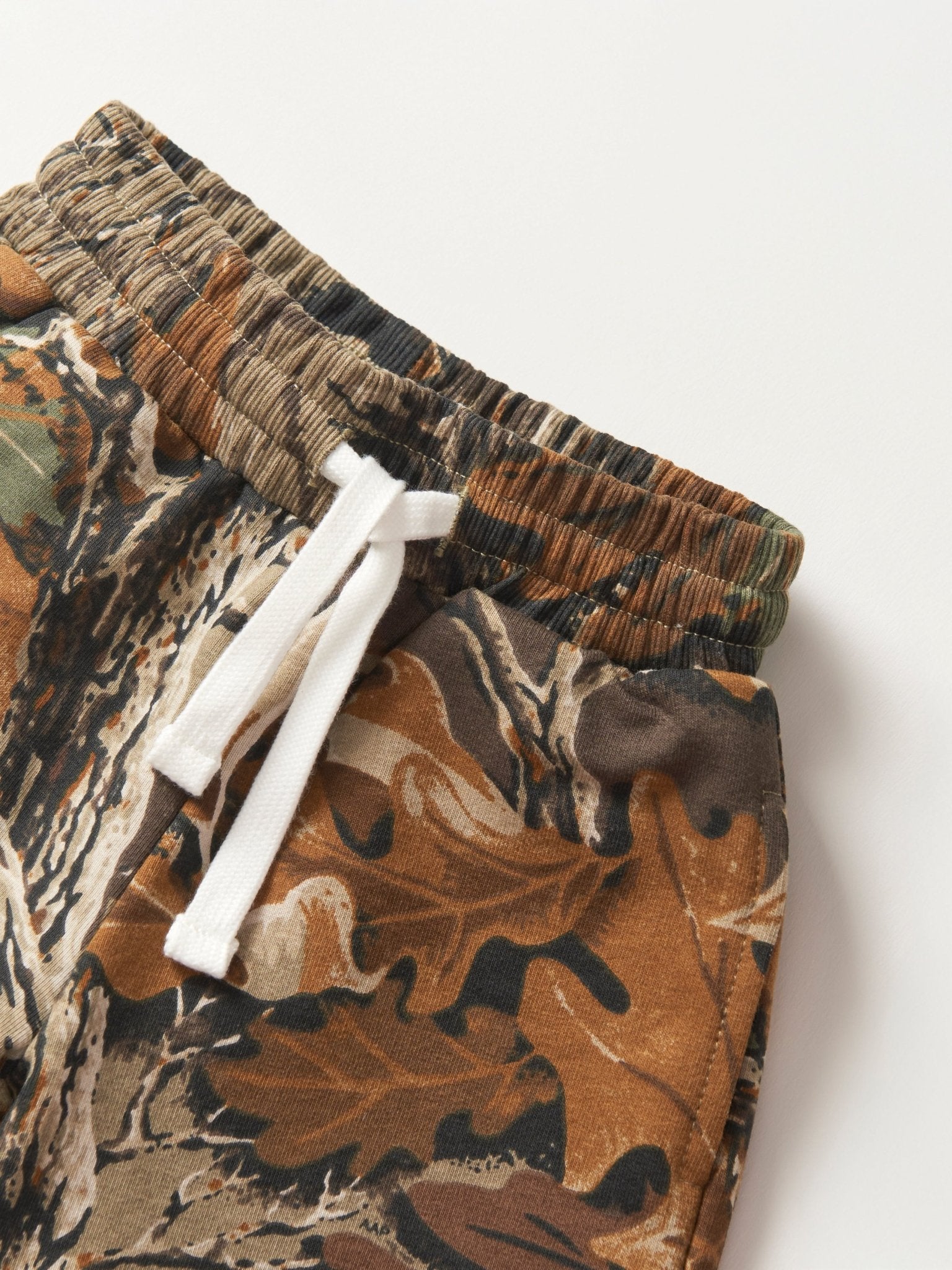Kids Realtree Leaf Sweatshorts - Little Bipsy