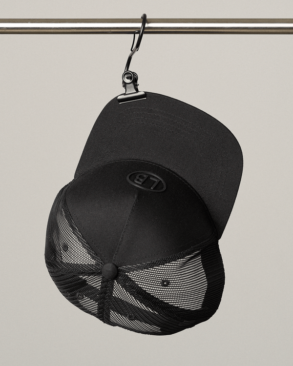 Trucker Hat - Black - Little Bipsy