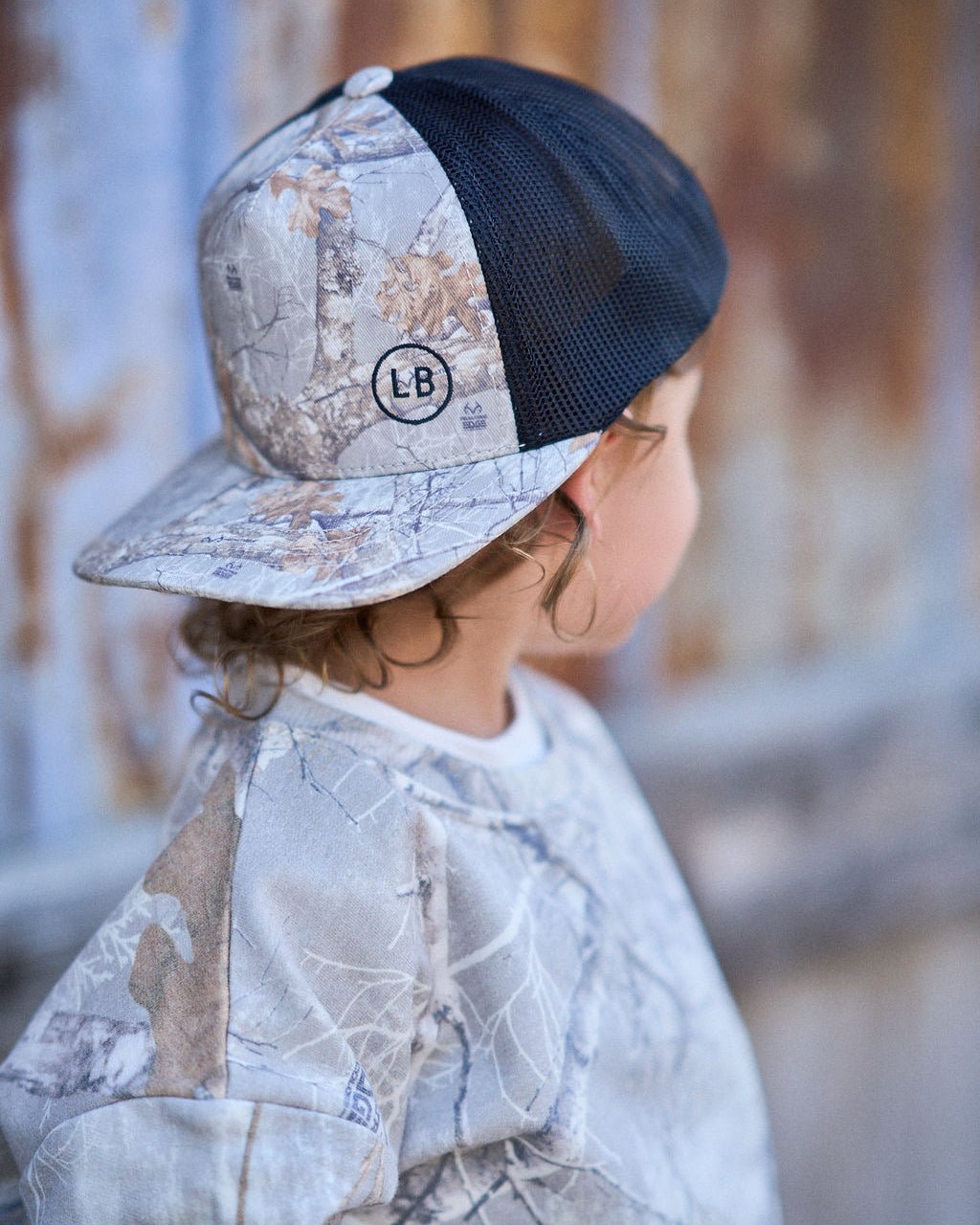 Trucker Hat - Edge Colors Driftwood® - Little Bipsy