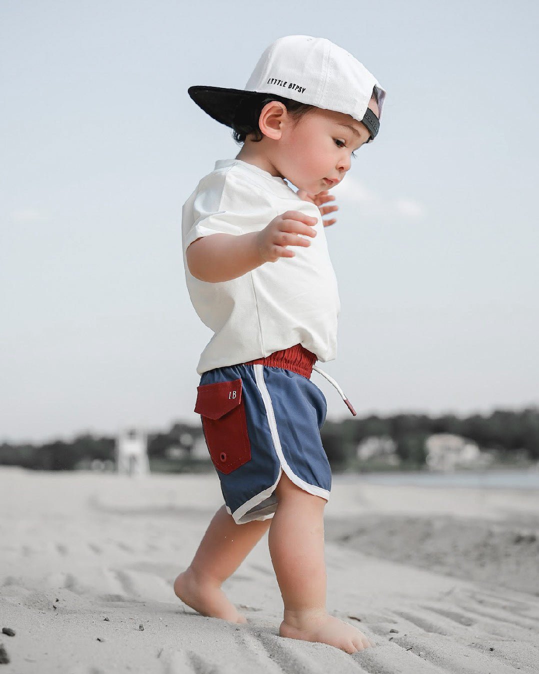 USA Boy's Swim Short - Little Bipsy