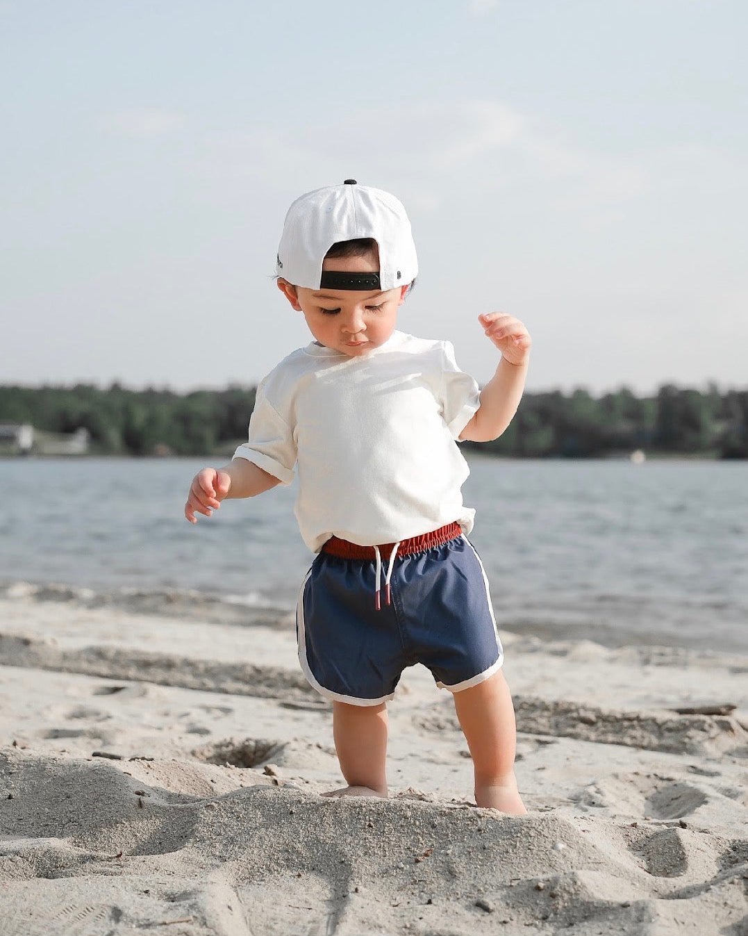USA Boy's Swim Short - Little Bipsy