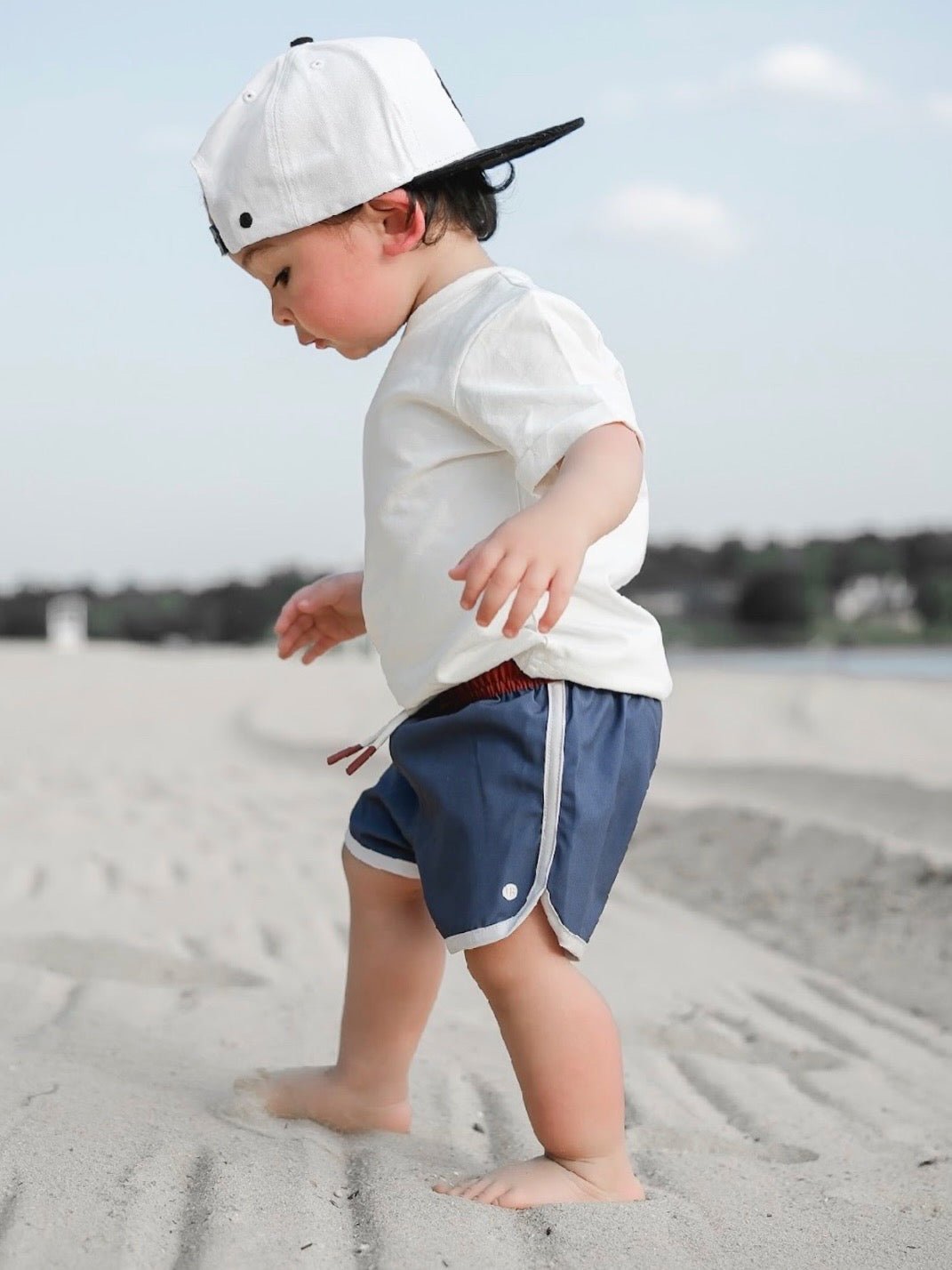 USA Boy's Swim Short - Little Bipsy