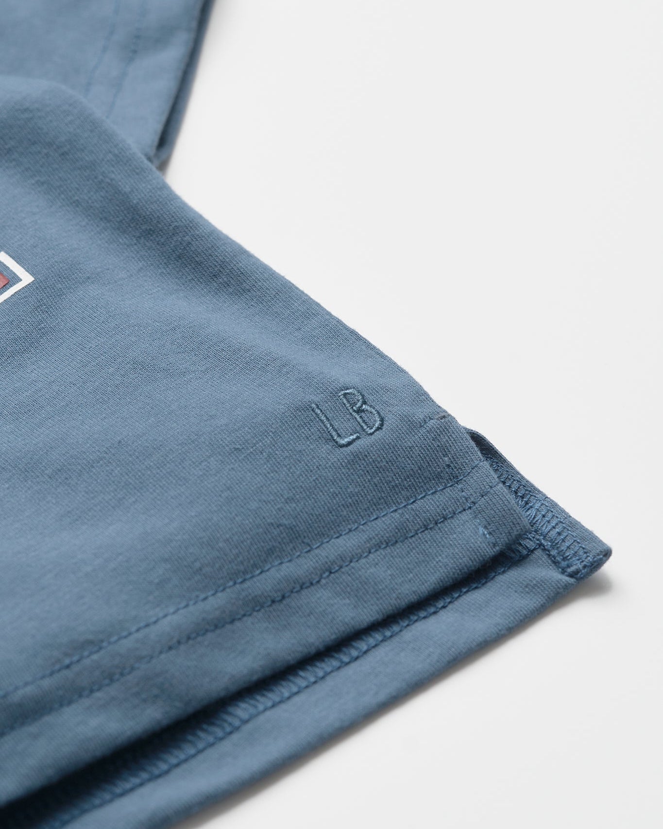 USA Elevated Tee - Worn Indigo - Little Bipsy