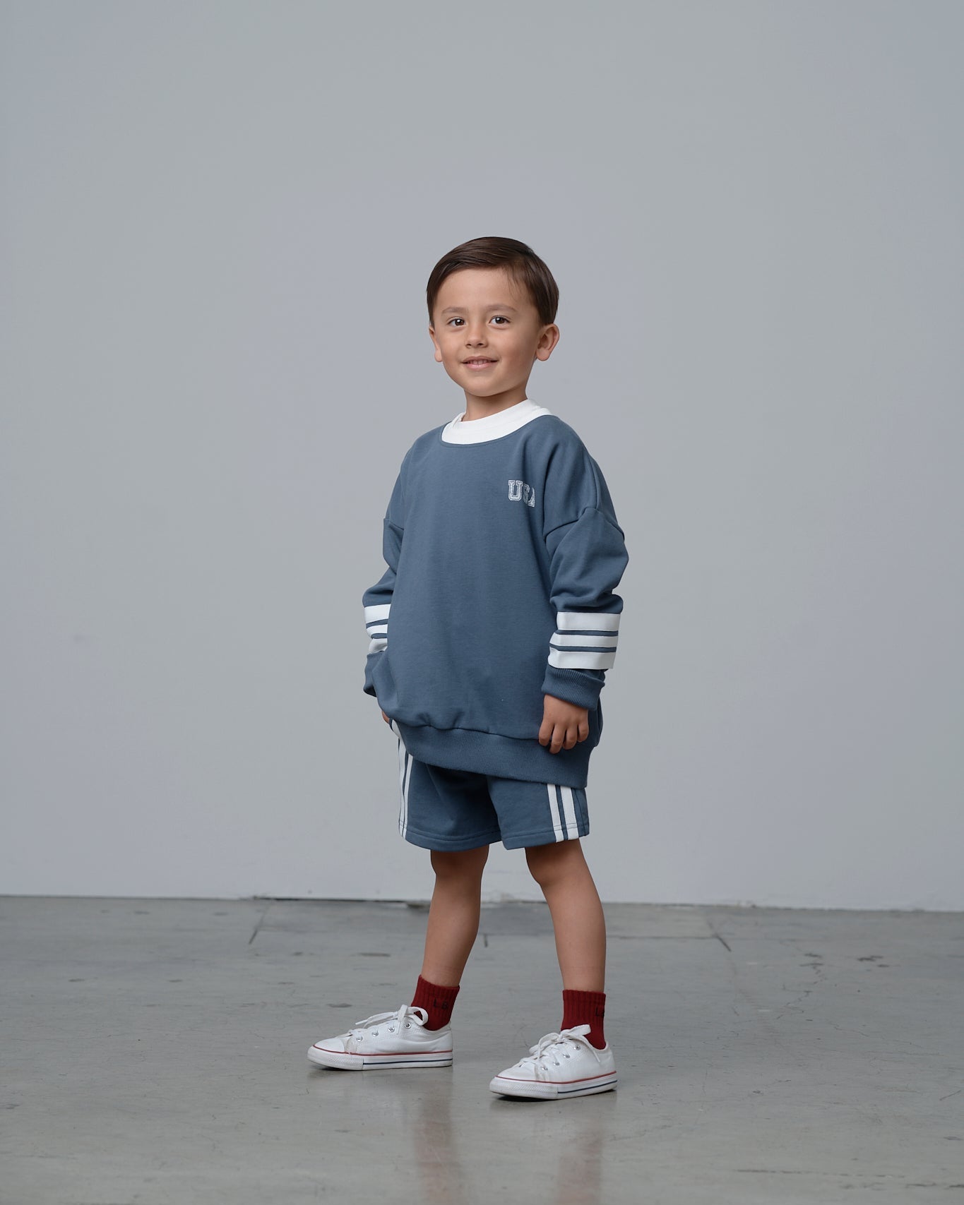 USA Short - Worn Indigo - Little Bipsy