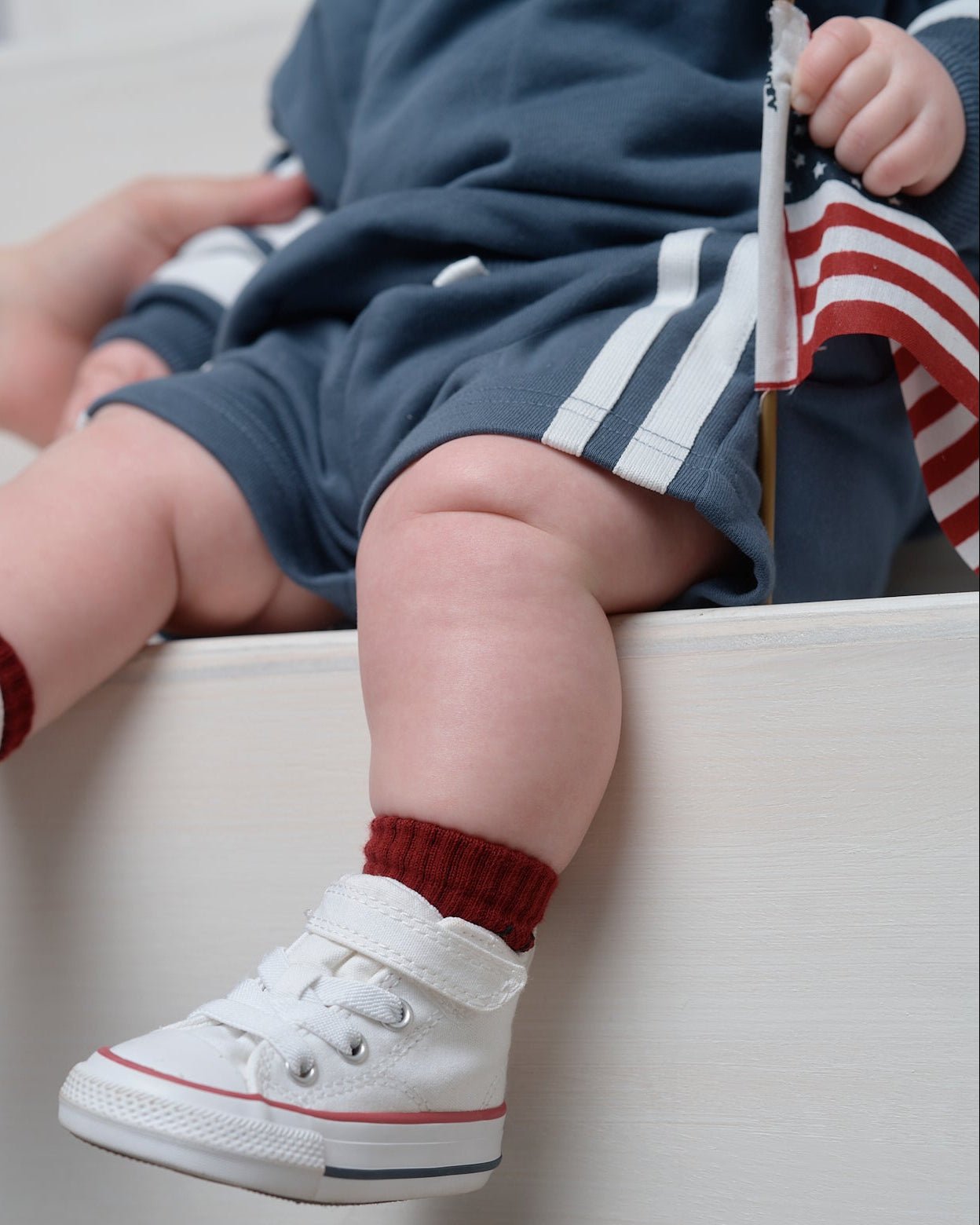 USA Short - Worn Indigo - Little Bipsy