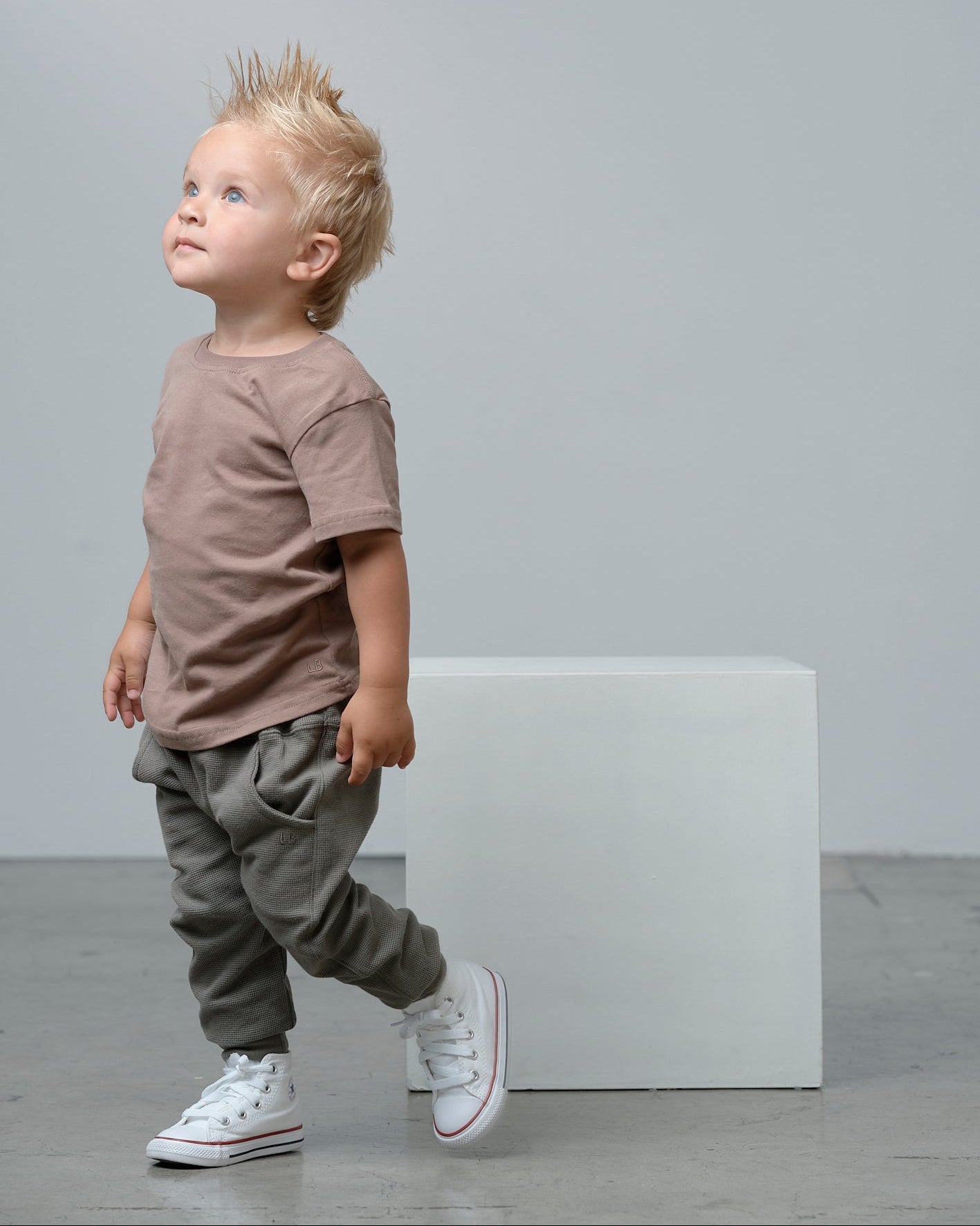 Waffle Jogger - Green - Little Bipsy