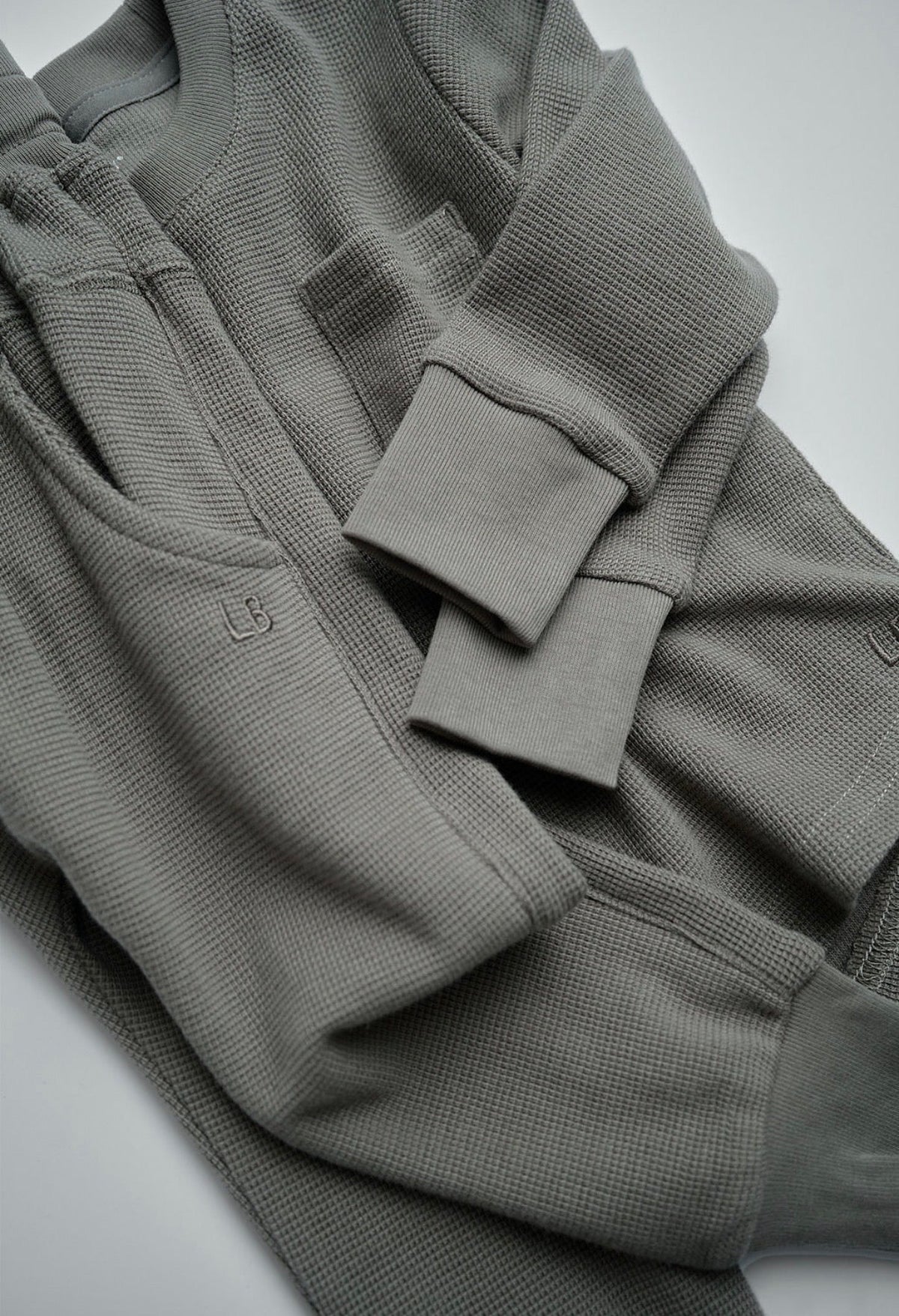 Waffle Jogger - Green - Little Bipsy