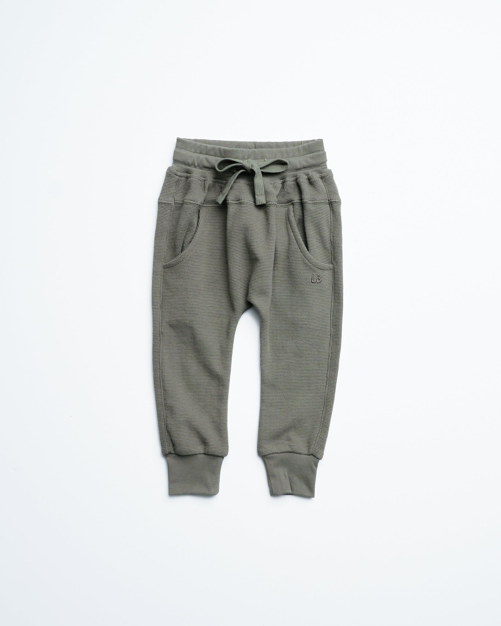Waffle Jogger - Green - Little Bipsy