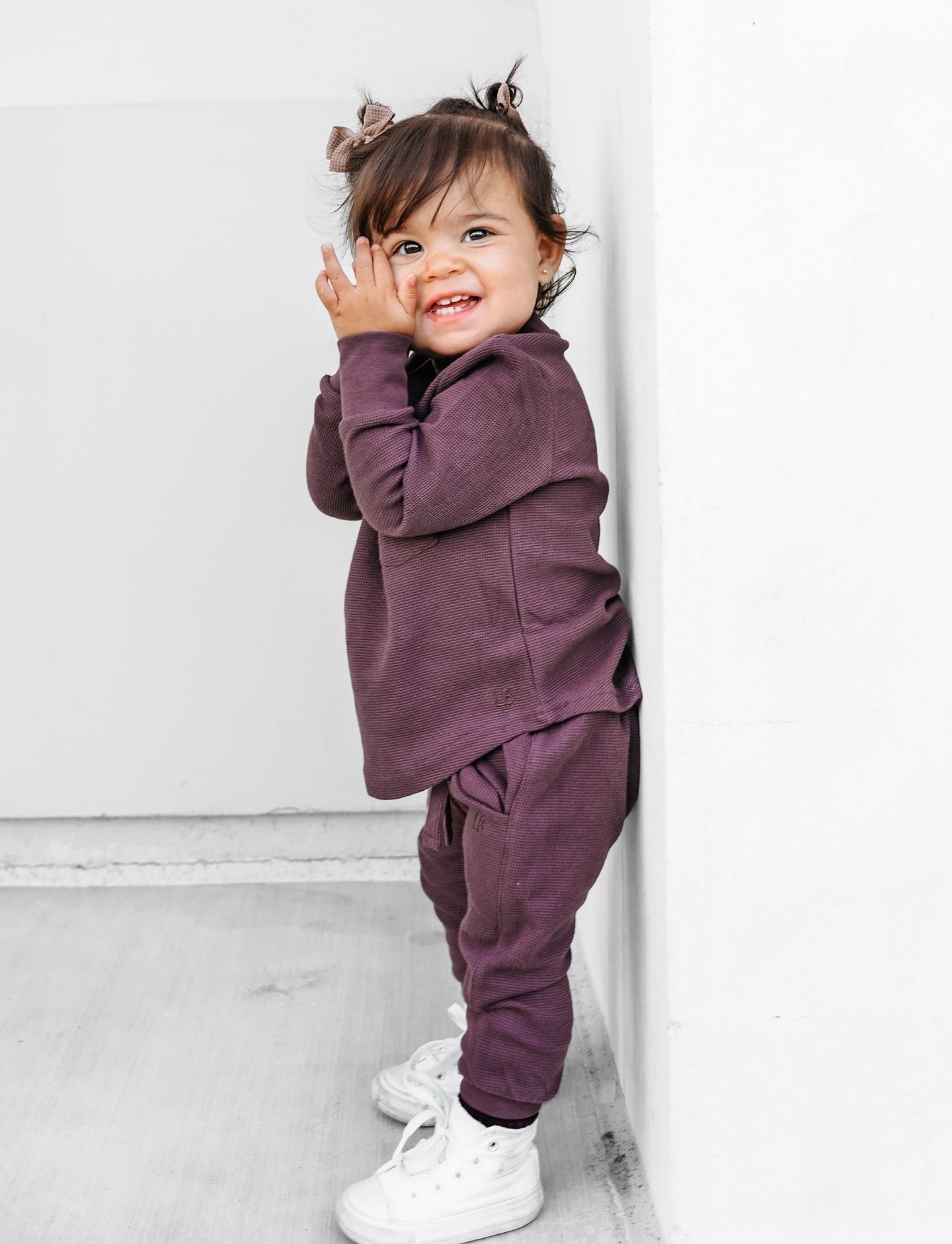 Waffle Jogger - Huckleberry - Little Bipsy