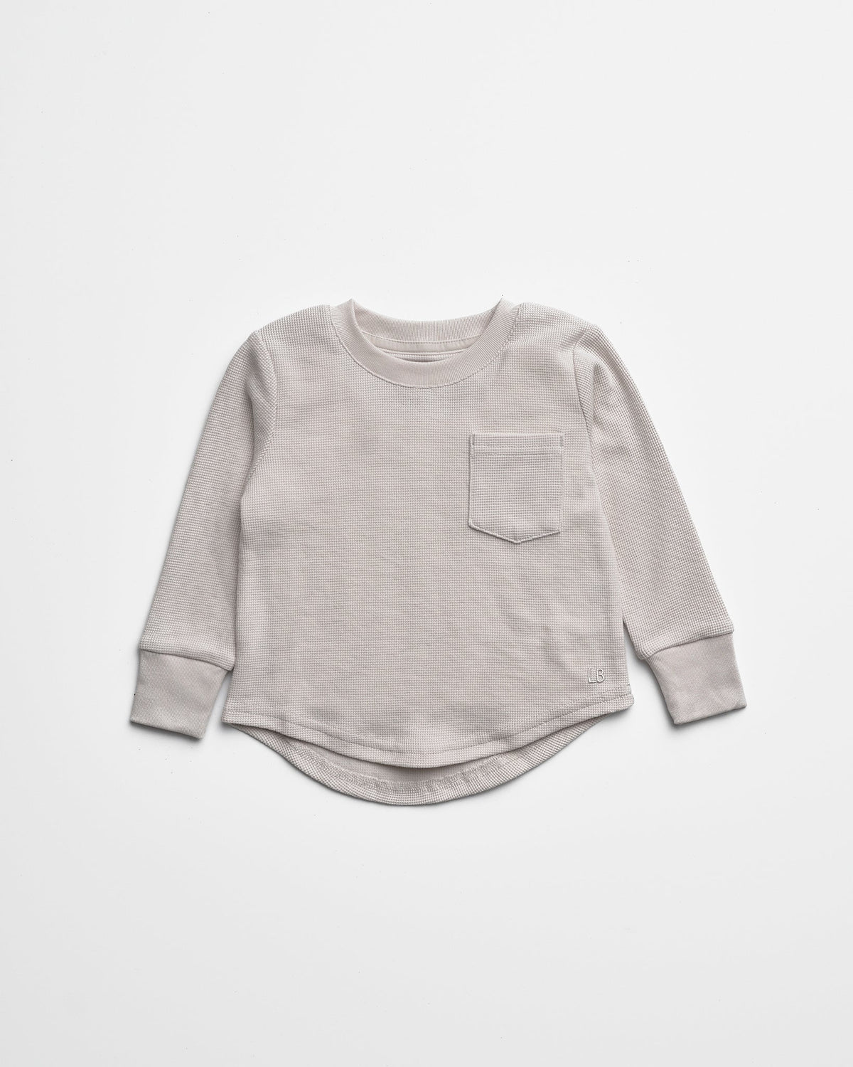 Waffle Top - Cream - Little Bipsy