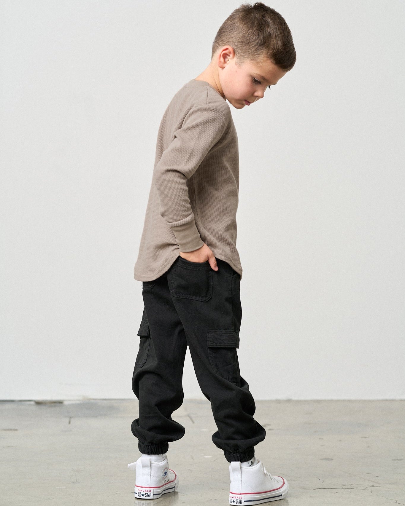 Waffle Top - Mushroom - Little Bipsy