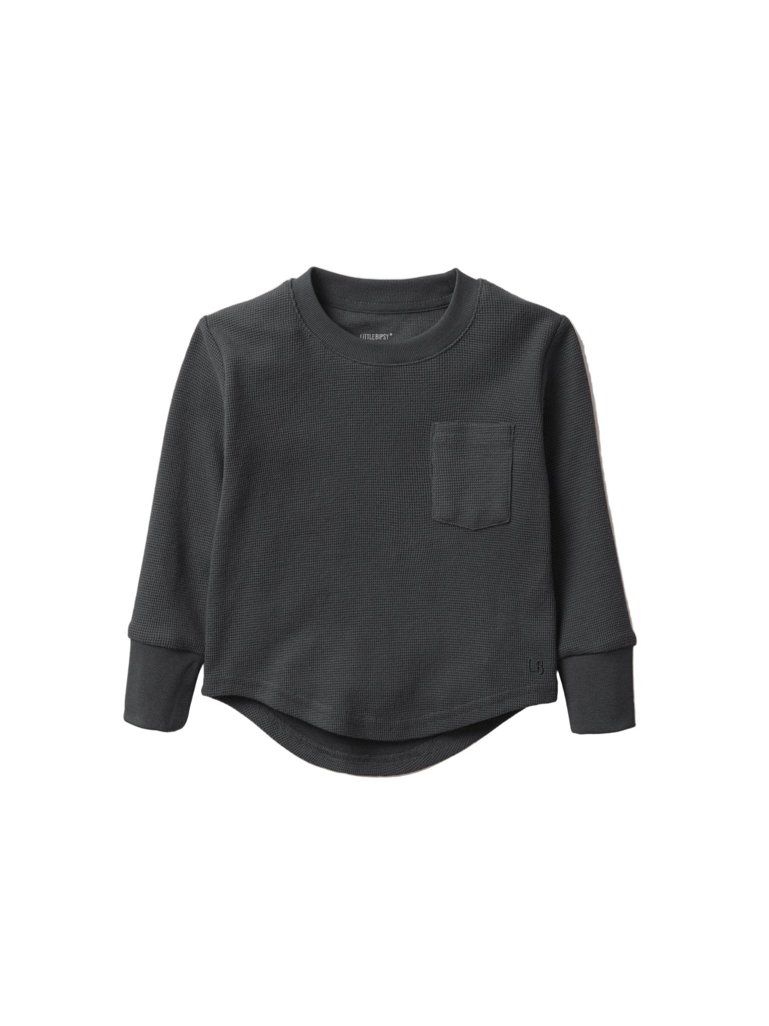 Waffle Top - Shadow - Little Bipsy