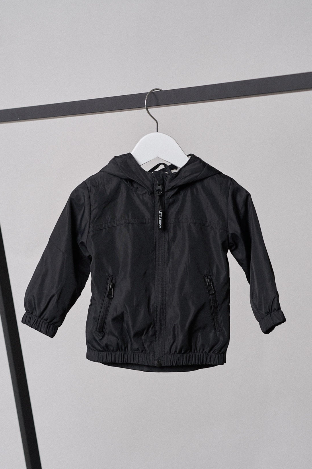 Windbreaker - Black - Little Bipsy