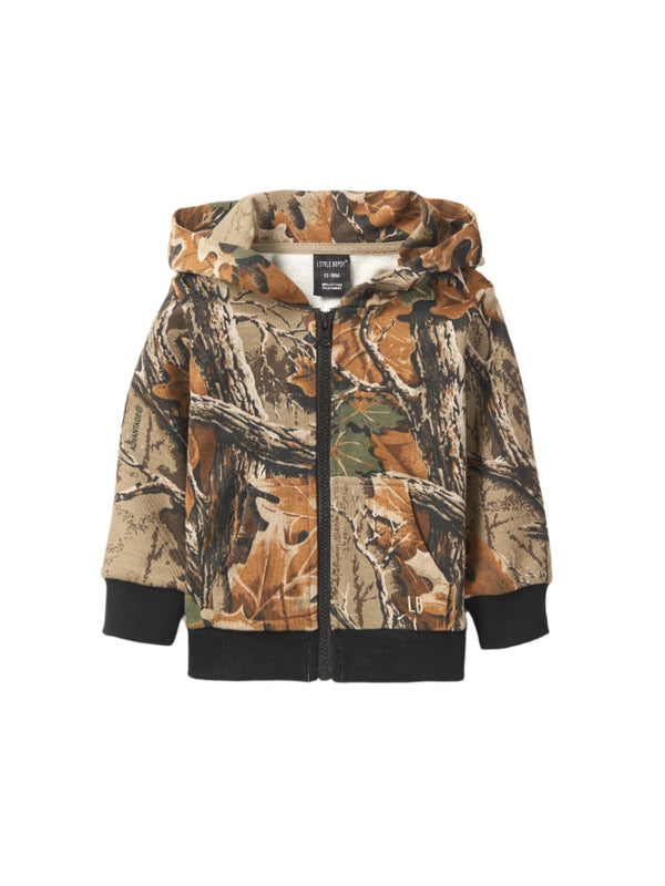 Zip Hoodie - Realtree Advantage ® Black - Little Bipsy