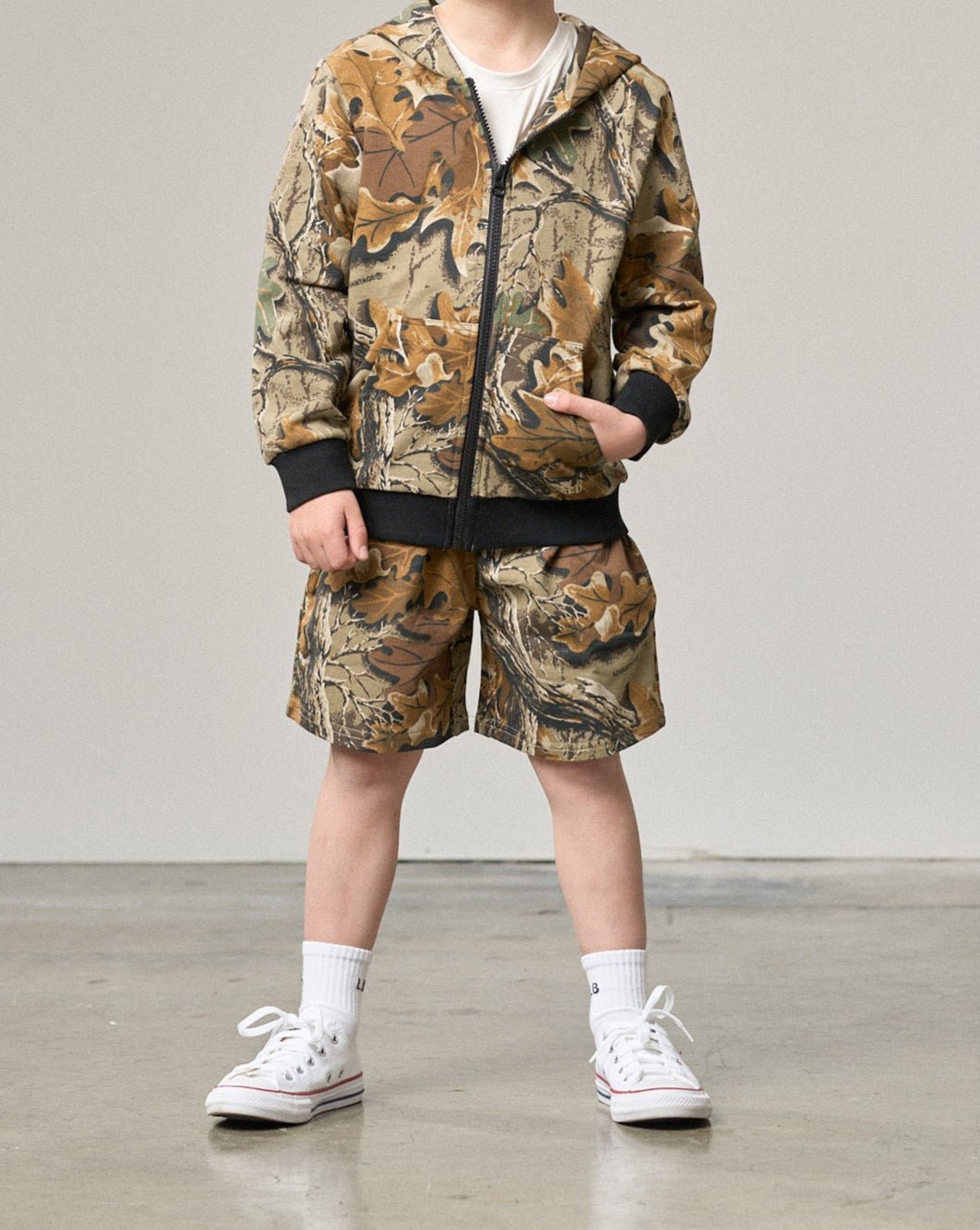 Kids Realtree Camo Leaf Hoodie - Little Bipsy