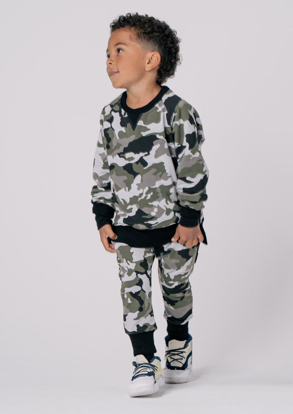 Kids Jogger Pants Camo Little Bipsy