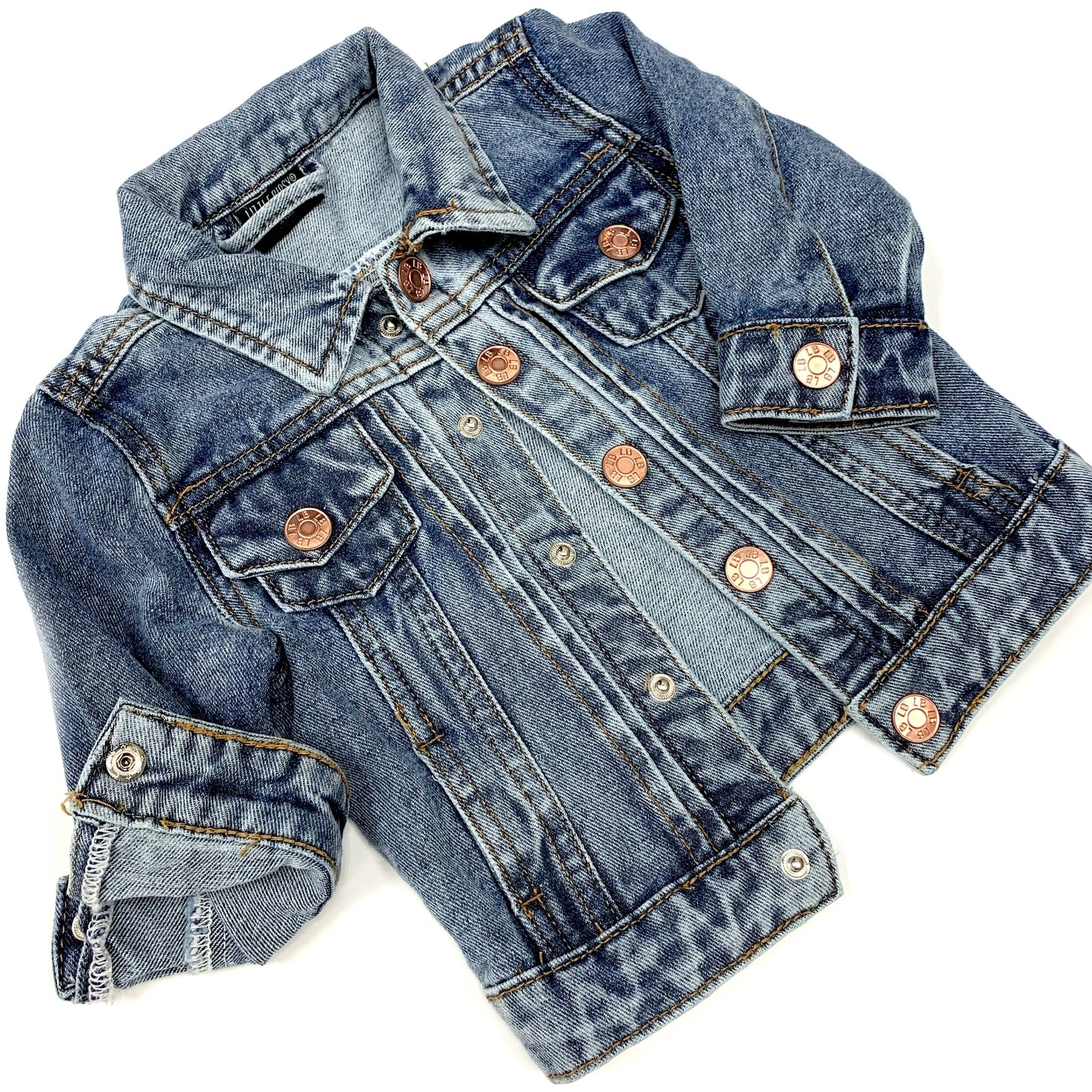 Baby Denim Jacket - Little Bipsy