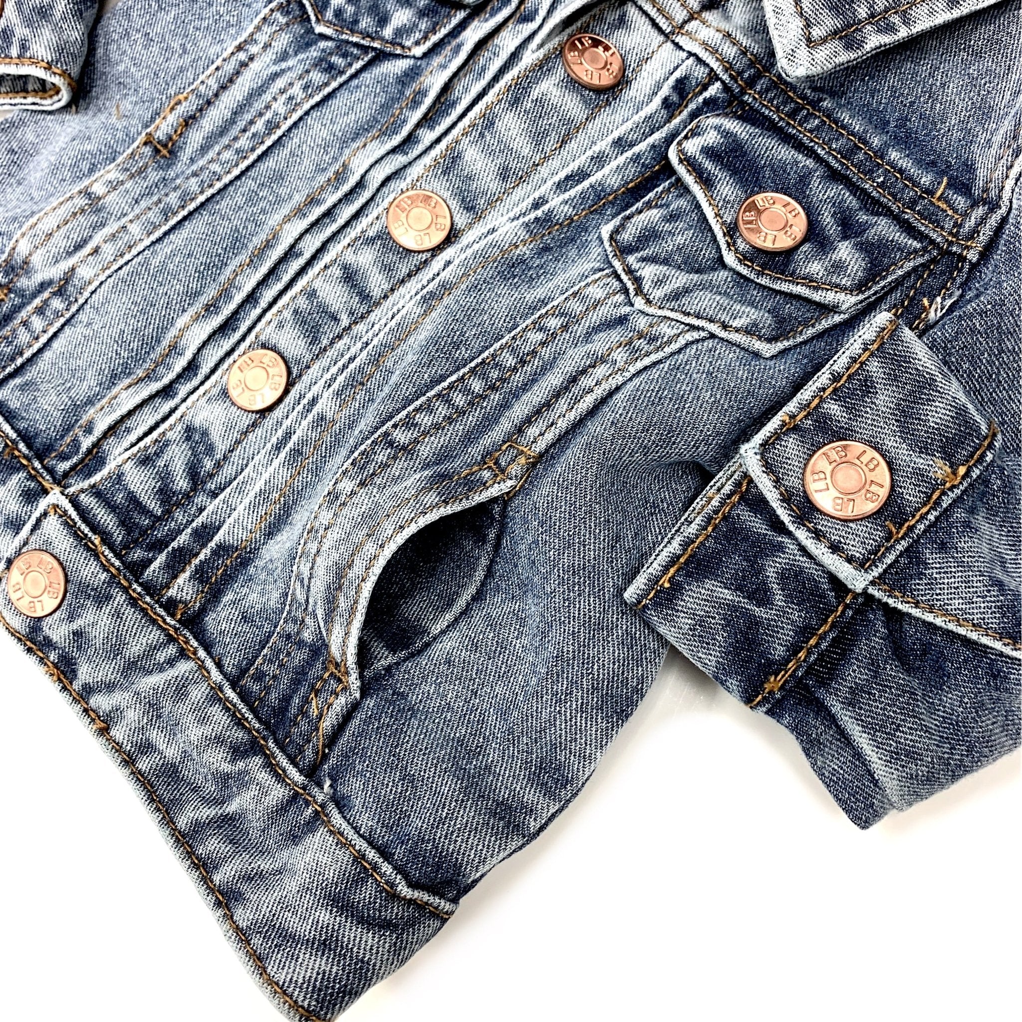 Baby Denim Jacket - Little Bipsy