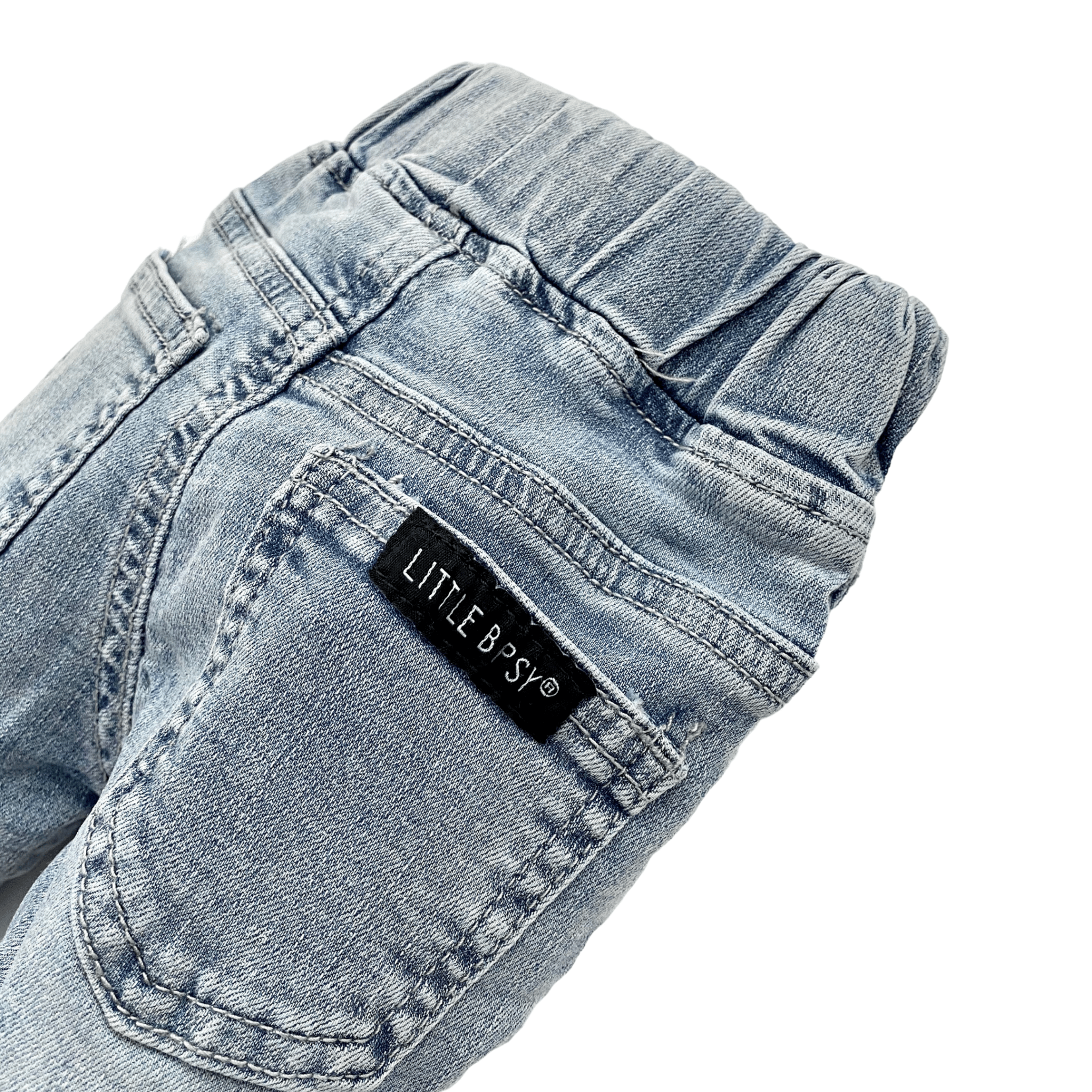 Baby Light Wash Denim - Little Bipsy